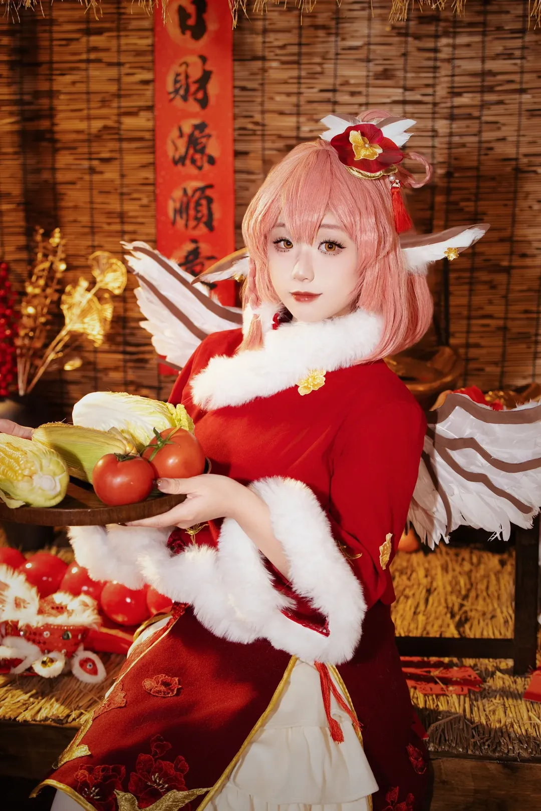 Touhou Project, Cosplay photography, Traditional Chinese style New Year, Touhou Mystia's Izakaya, Mystia Lorelei cosplay - Image 4
