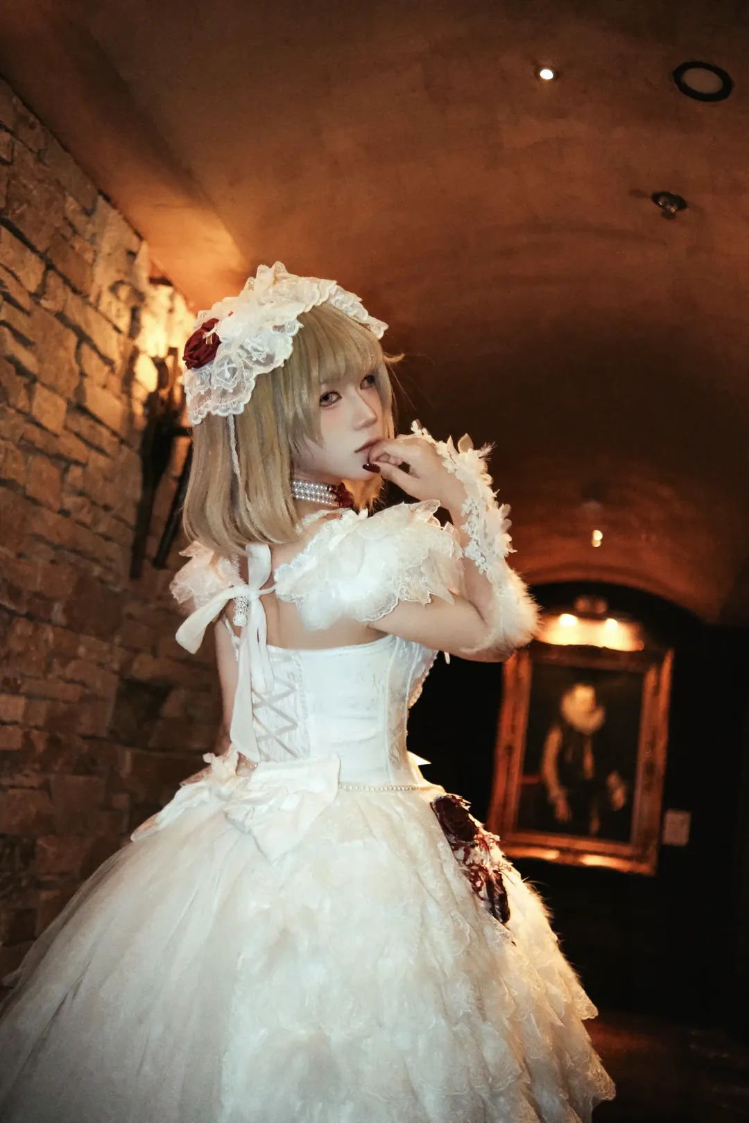 コスプレ撮影, ロリータファッション, ファリン コスプレ, ダンジョン飯, 古城風写真 - 2枚目