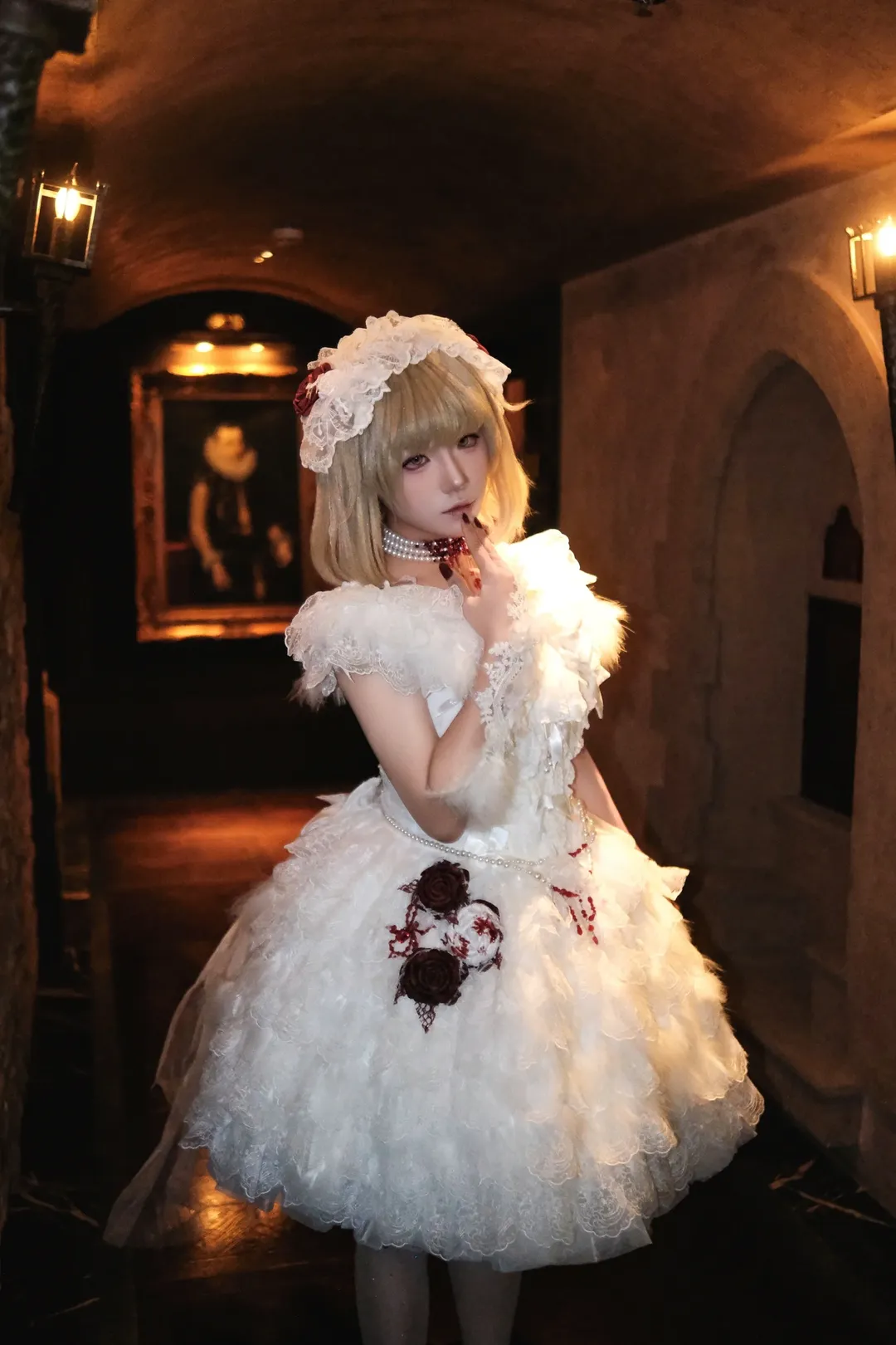 cosplay摄影, 洛丽塔穿搭, 法琳cos, 迷宫饭, 古堡风写真