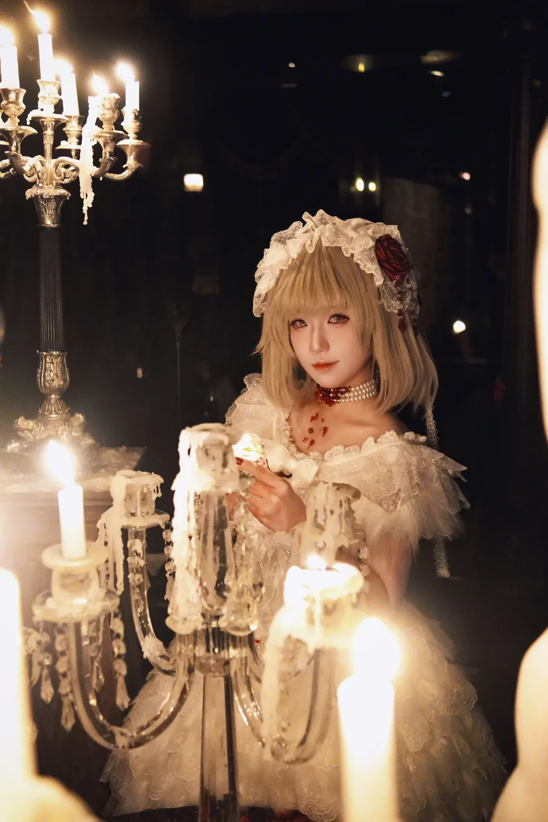 コスプレ撮影, ロリータファッション, ファリン コスプレ, ダンジョン飯, 古城風写真 - 7枚目