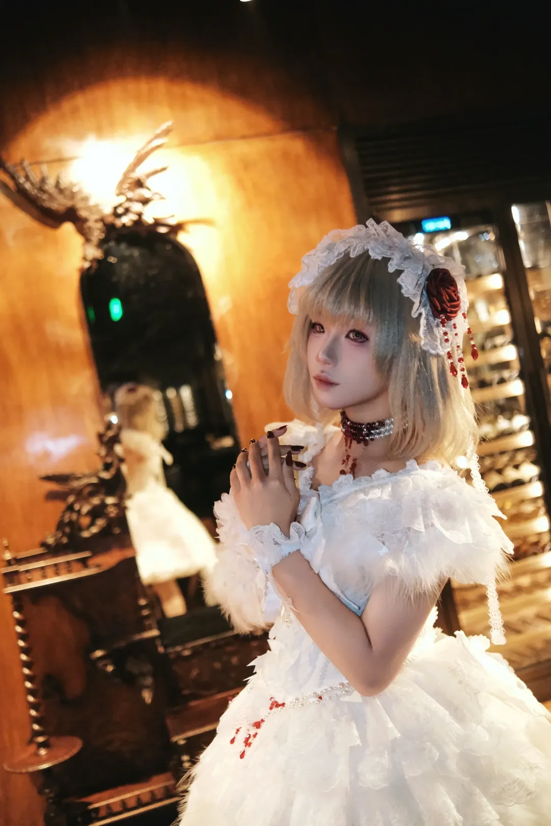 コスプレ撮影, ロリータファッション, ファリン コスプレ, ダンジョン飯, 古城風写真 - 8枚目