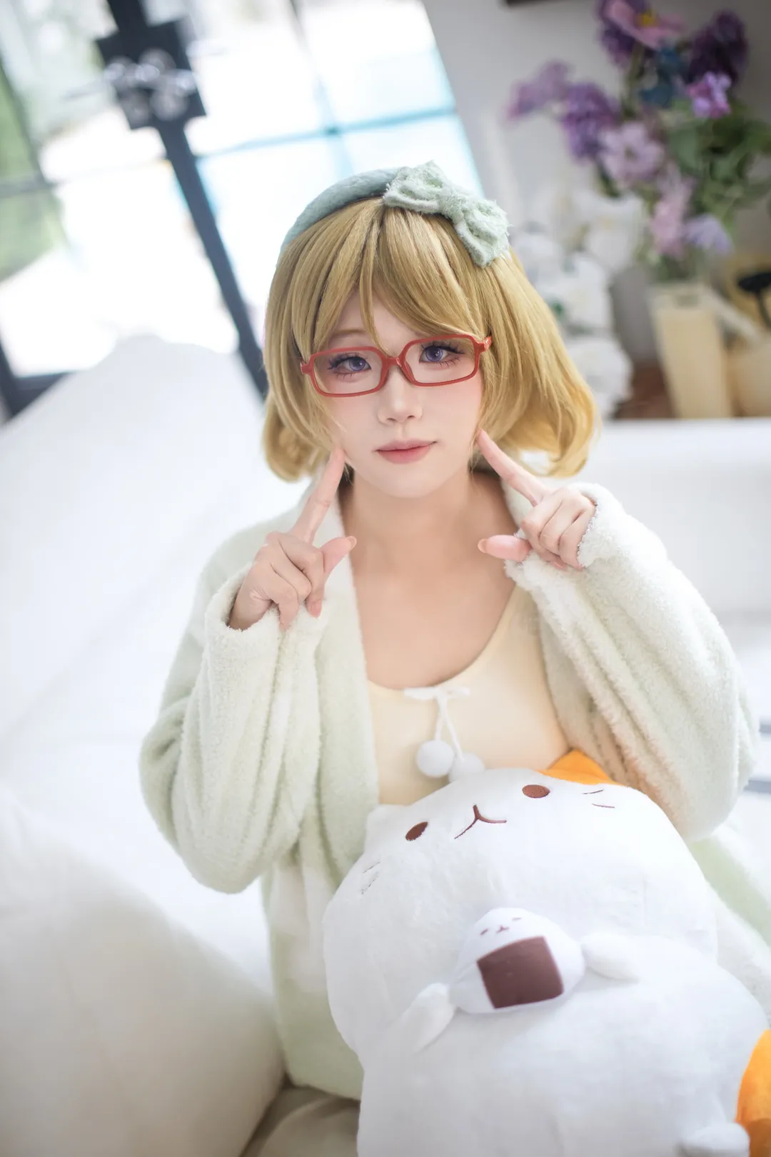 LoveLive, 二次元日常, 小泉花阳cos, 居家cosplay, 缪斯cos - 第2张