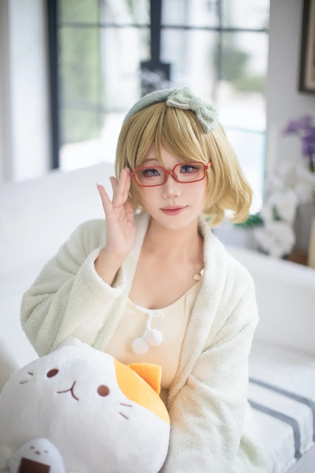 LoveLive, 二次元日常, 小泉花阳cos, 居家cosplay, 缪斯cos - 第3张