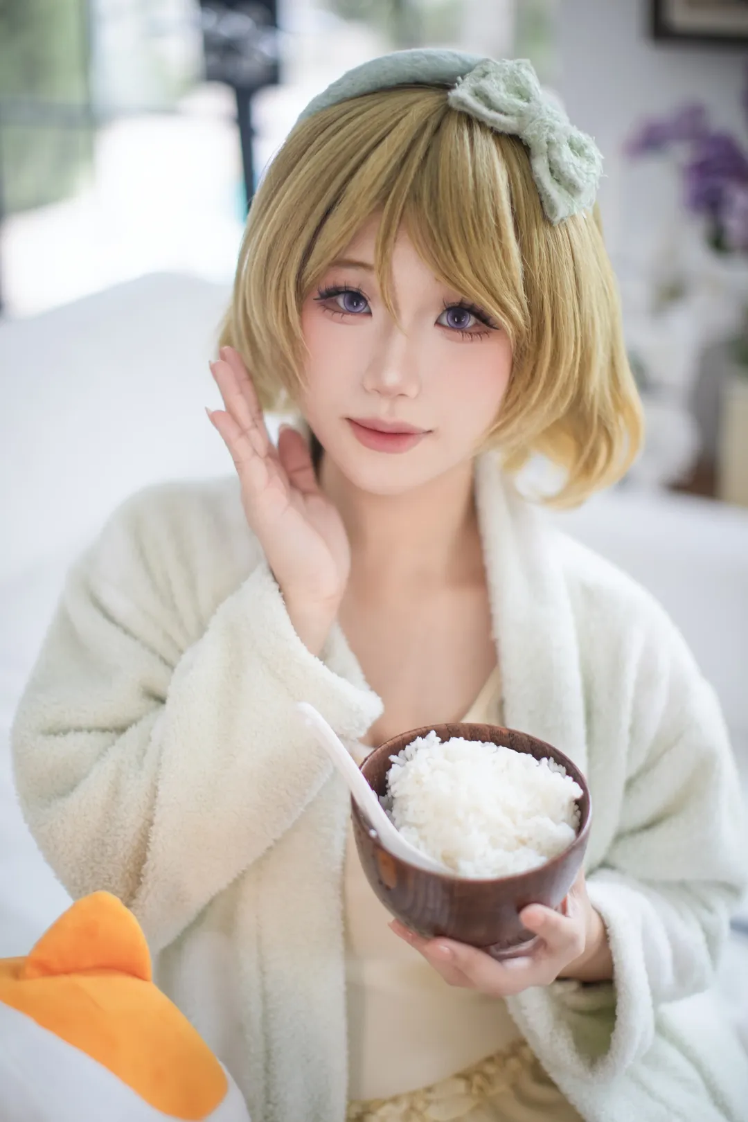 LoveLive, 二次元日常, 小泉花阳cos, 居家cosplay, 缪斯cos - 第6张