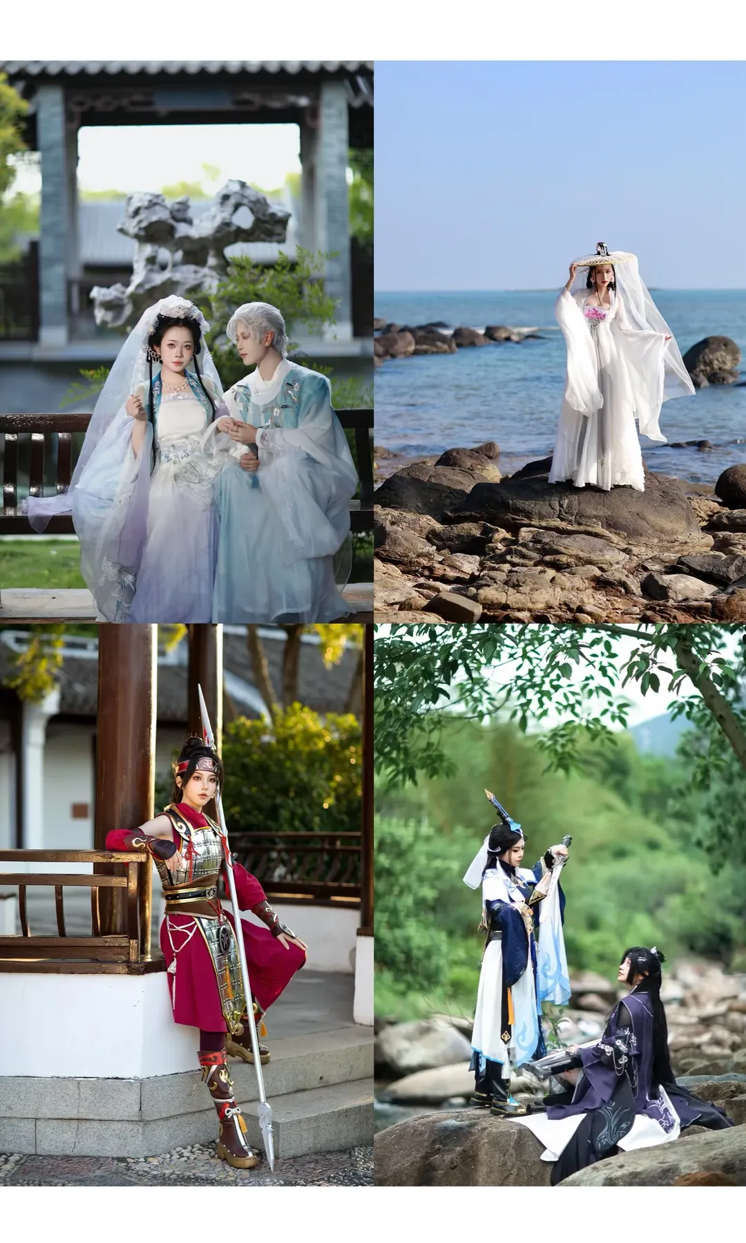 夜景ポートレート, コスプレ撮影, 二次元写真, 厦門での写真撮影, 中華風古装 - 3枚目