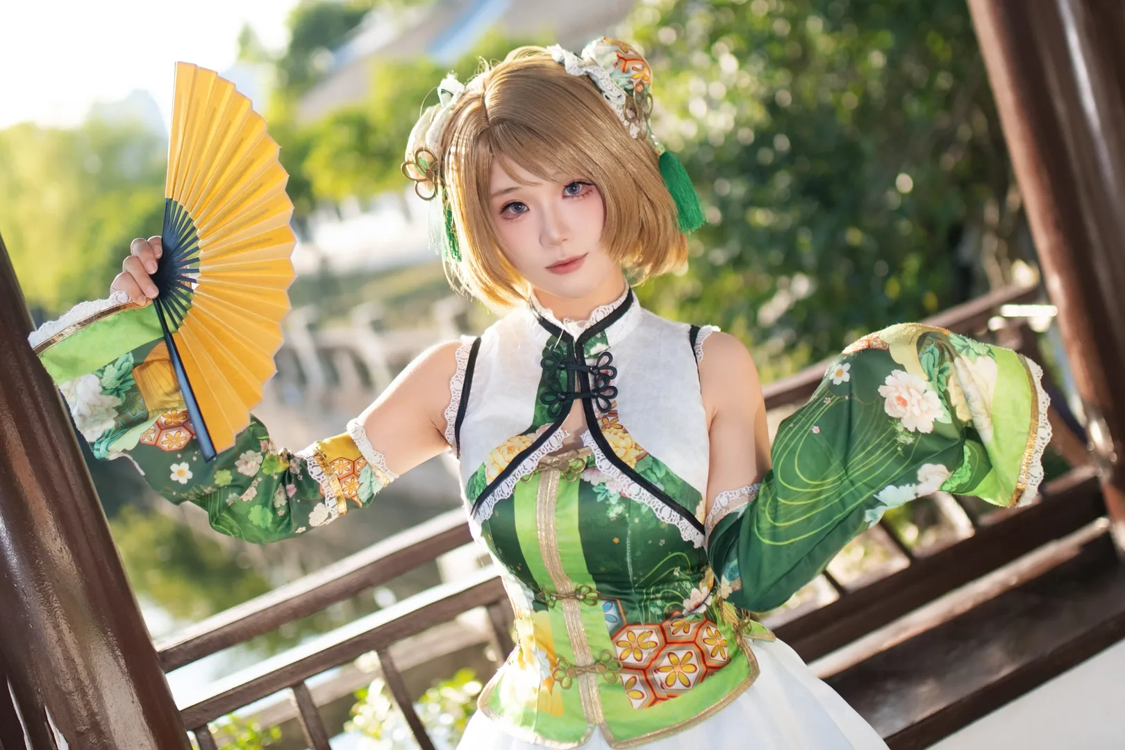 漫展返图, cosplay摄影, 小泉花阳cos, Love Live 缪斯, 国风服饰 - 第2张