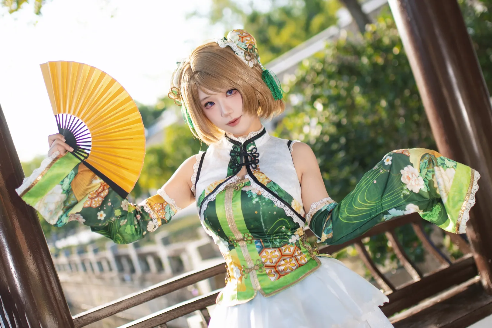 漫展返图, cosplay摄影, 小泉花阳cos, Love Live 缪斯, 国风服饰 - 第3张