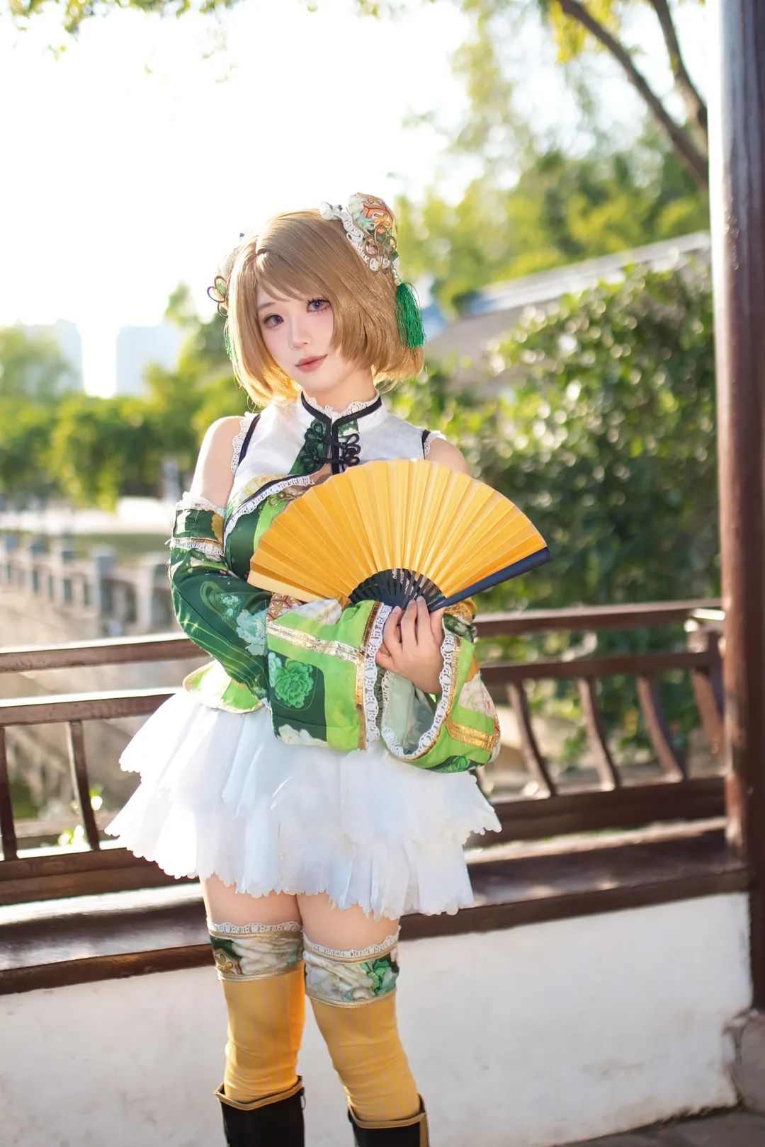 漫展返图, cosplay摄影, 小泉花阳cos, Love Live 缪斯, 国风服饰 - 第6张