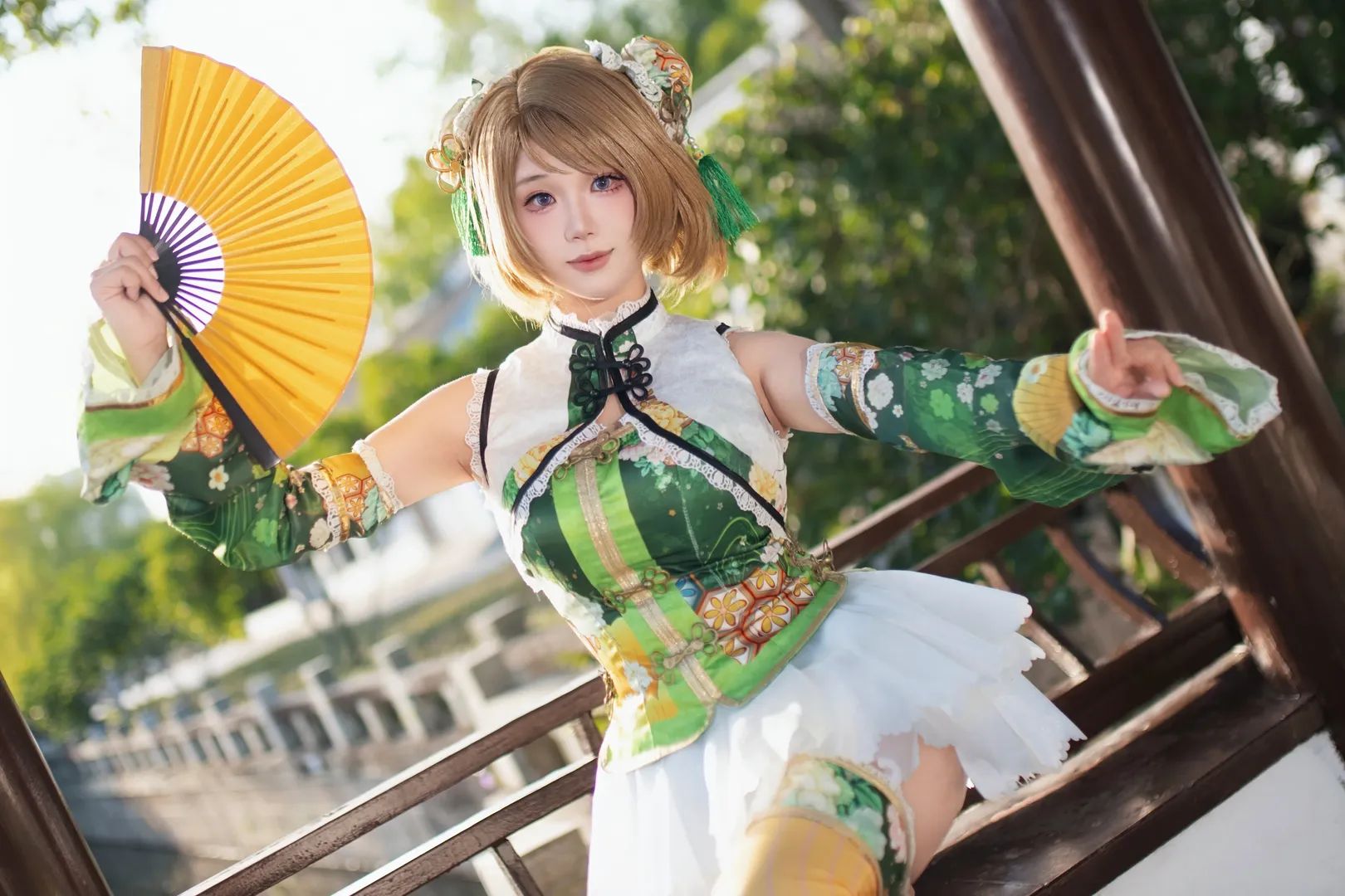 漫展返图, cosplay摄影, 小泉花阳cos, Love Live 缪斯, 国风服饰 - 第7张