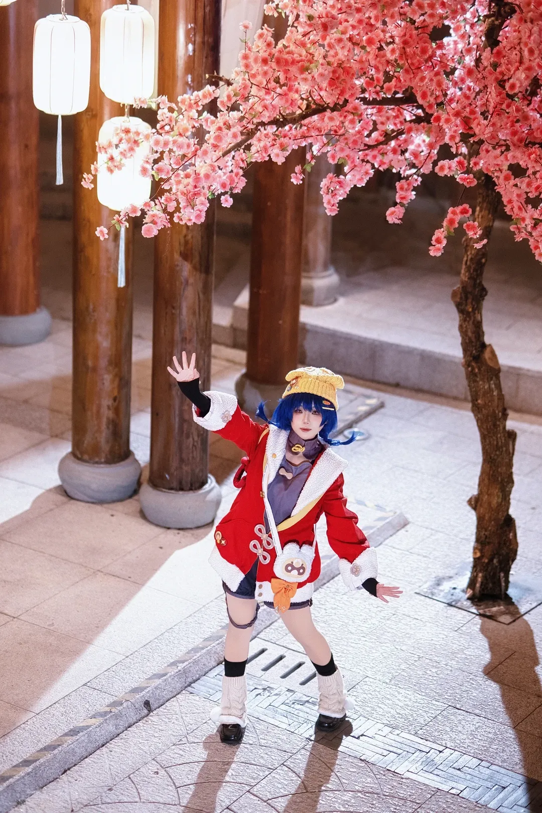 原神, 海灯节, 香菱cos, 夜景人像, 国风cosplay - 第7张