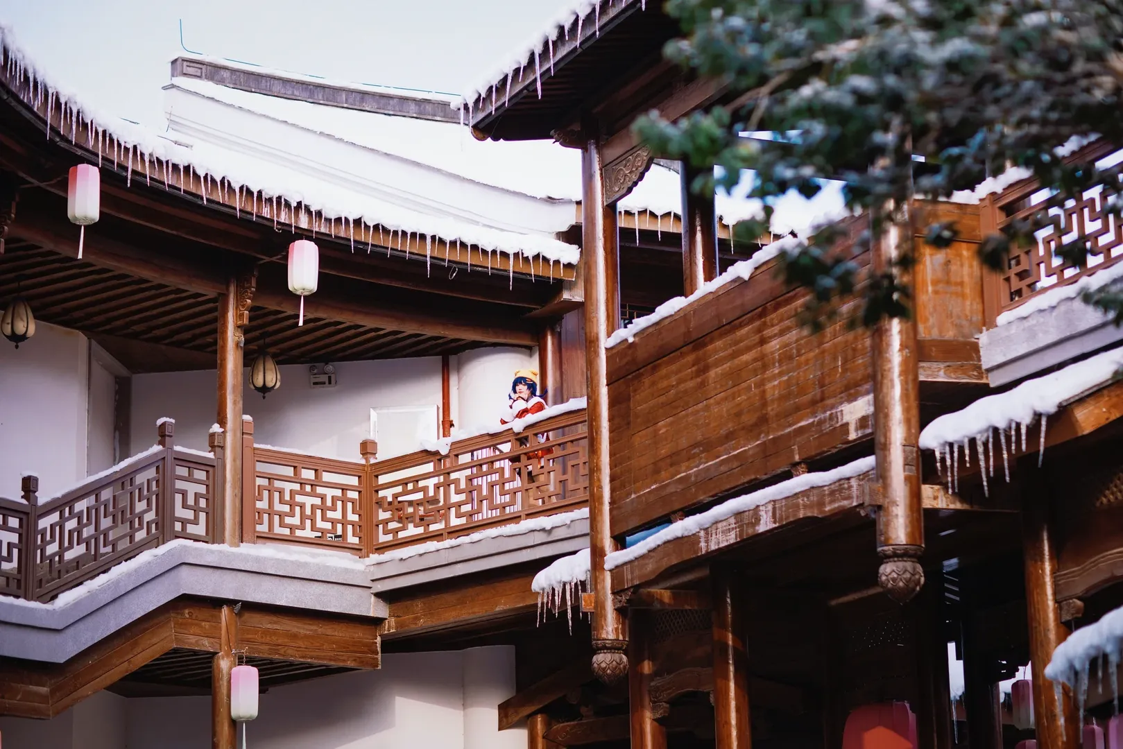 原神, 海灯节, 香菱cos, 夜景人像, 国风cosplay - 第8张