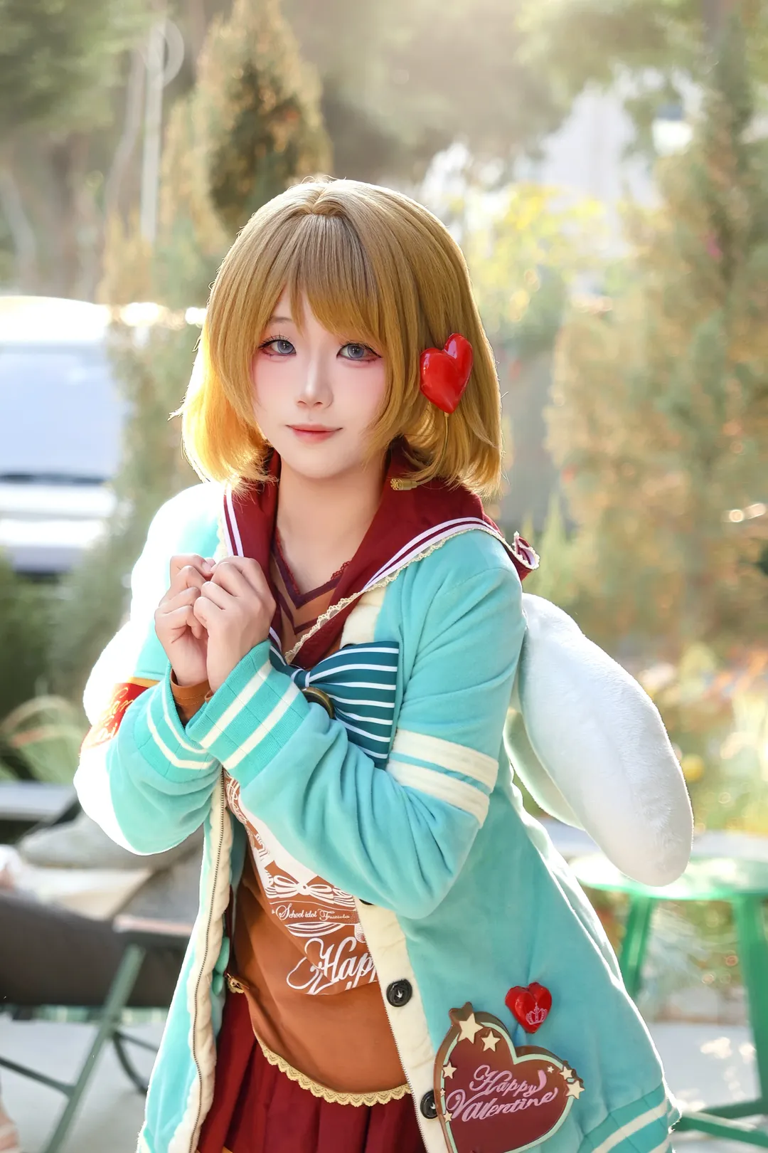 二次元cosplay, 户外人像, 治愈系日常, lovelive, 小泉花阳cos - 第1张