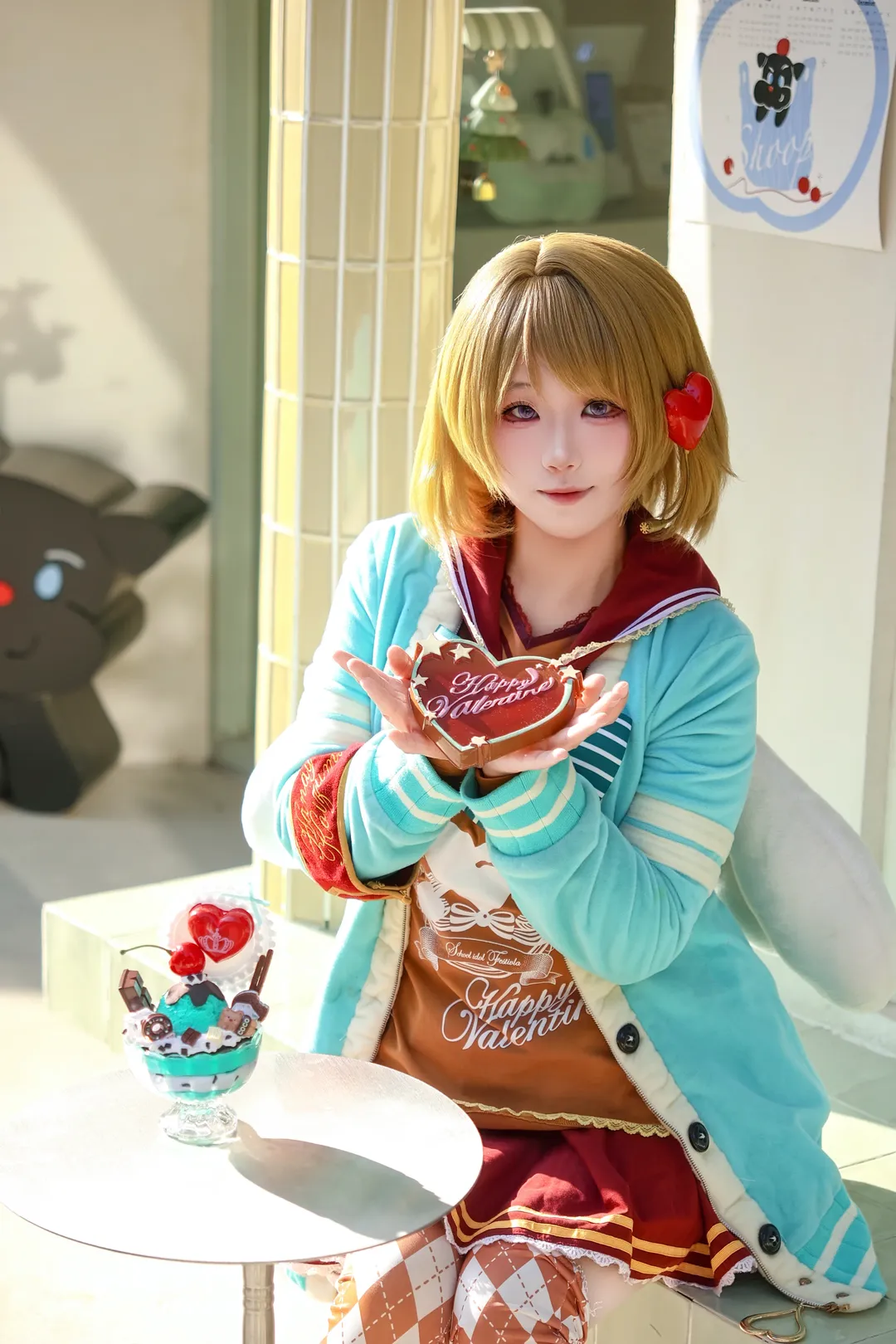 二次元cosplay, 户外人像, 治愈系日常, lovelive, 小泉花阳cos - 第2张