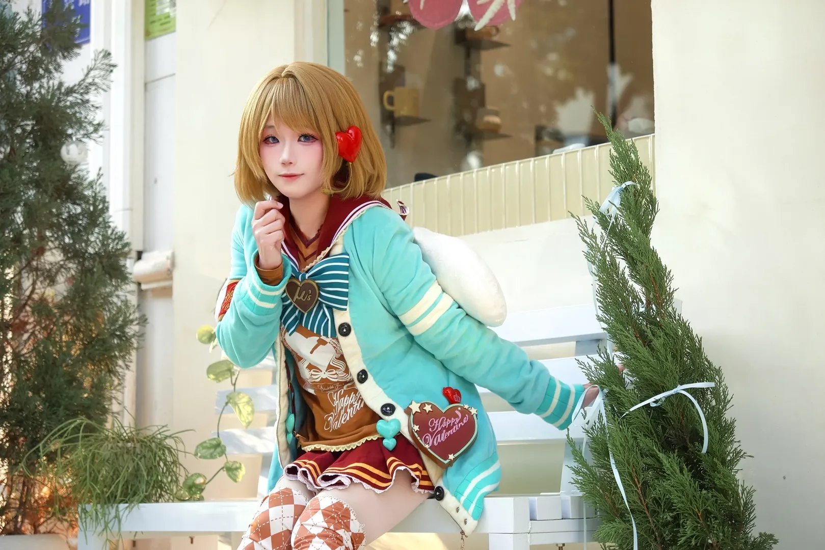 二次元cosplay, 户外人像, 治愈系日常, lovelive, 小泉花阳cos - 第3张