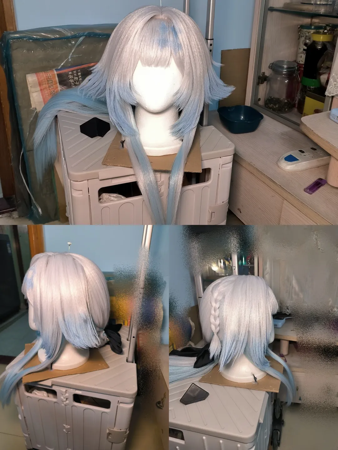 崩壊：スターレイル, ケリュドラ コスプレ, コミコン準備, コスプレウィッグのスタイリング, キャラクターウィッグ