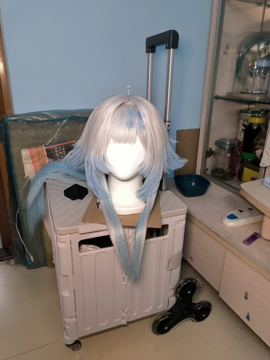 崩坏星穹铁道, 刻律德菈cos, 漫展准备, cosplay假发造型, 角色假发 - 第2张