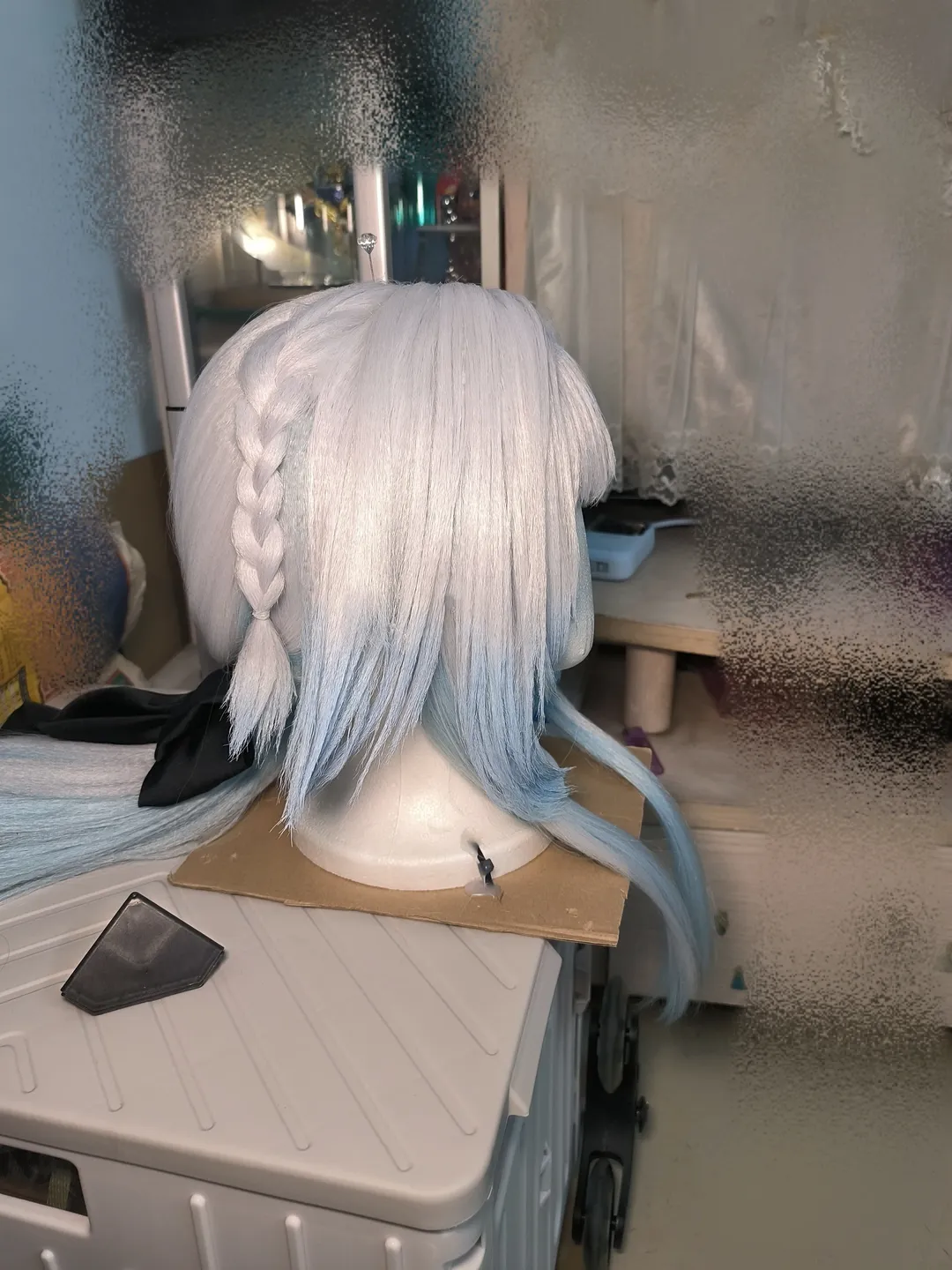 崩坏星穹铁道, 刻律德菈cos, 漫展准备, cosplay假发造型, 角色假发 - 第3张