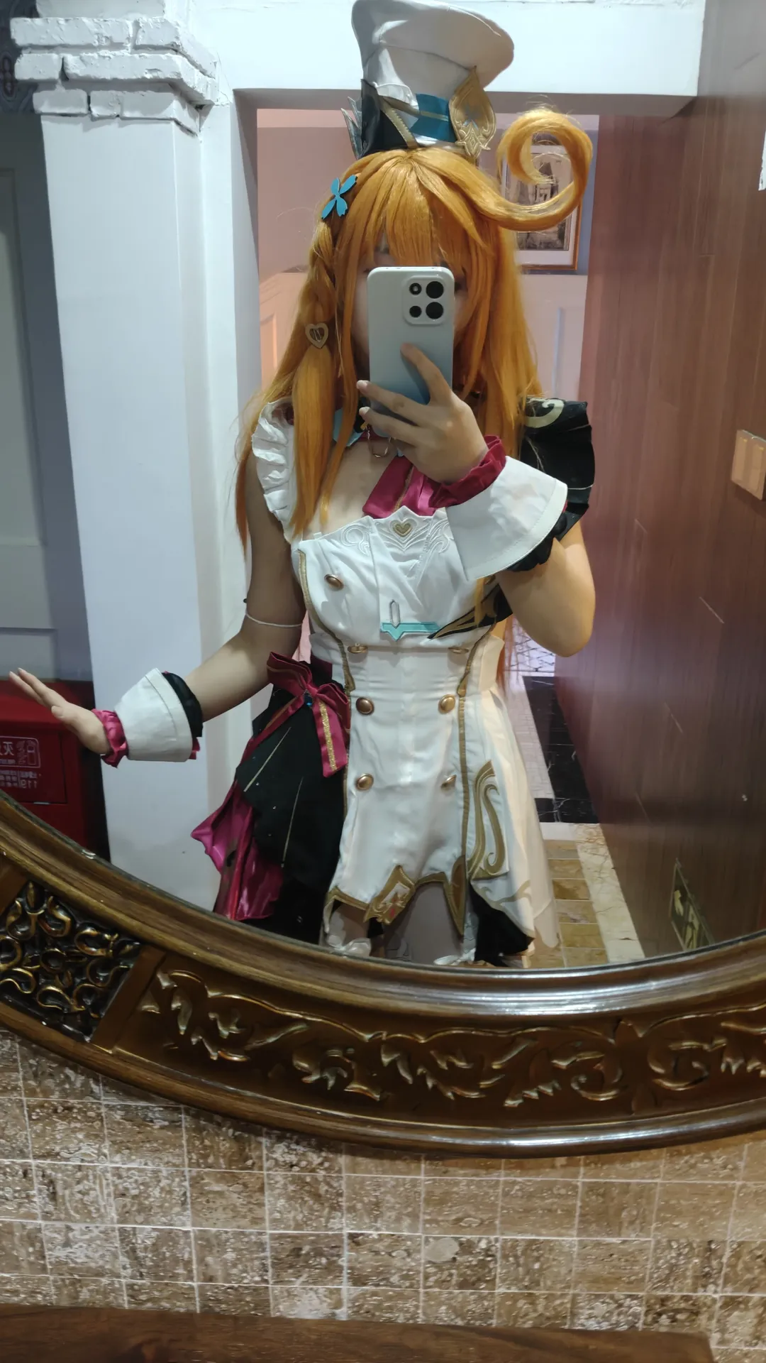 原神, 爱可菲cos, 对镜自拍, cosplay日常, 原神爱可菲 - 第2张