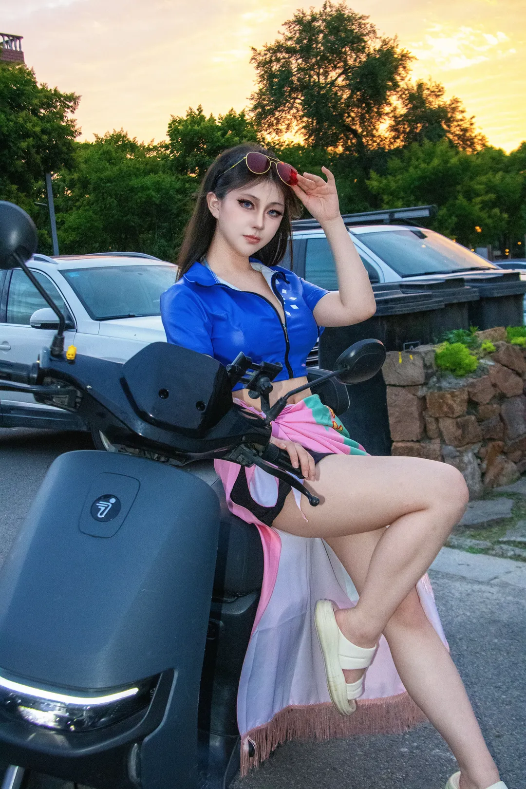 夏日穿搭, 街头摄影, cosplay日常, 海贼王, 罗宾cos - 第2张