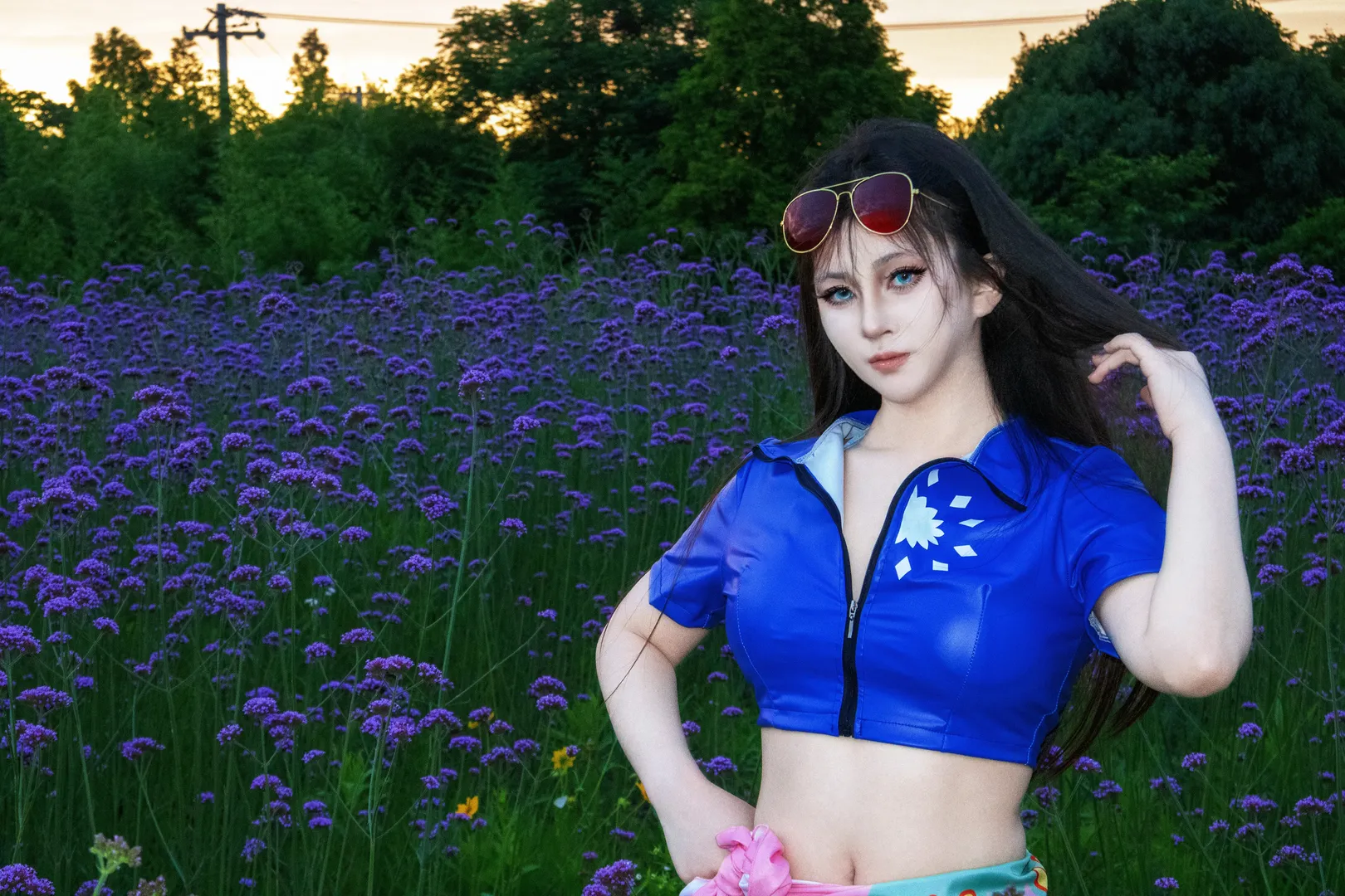 夏日穿搭, 街头摄影, cosplay日常, 海贼王, 罗宾cos - 第4张