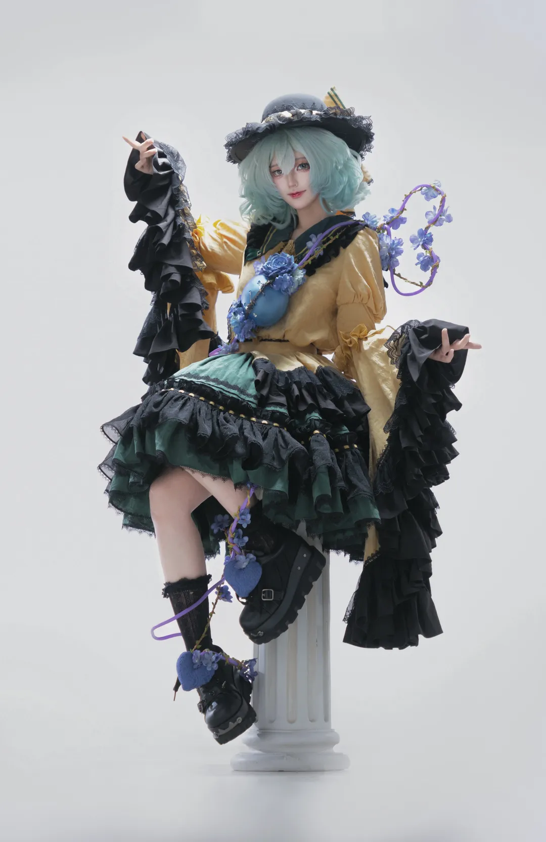 角色扮演, 东方Project, 二次元cosplay, 人像摄影, 古明地恋cos - 第7张