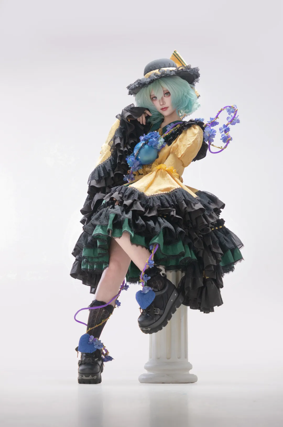 角色扮演, 东方Project, 二次元cosplay, 人像摄影, 古明地恋cos - 第8张