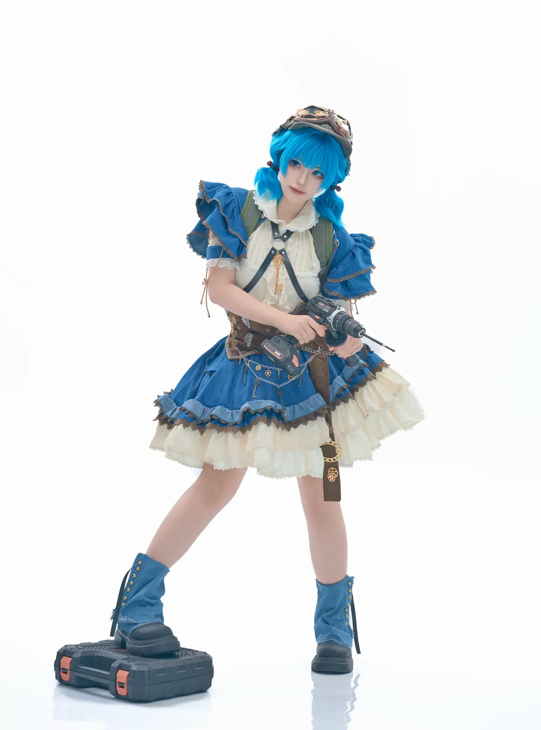 东方project, 河城荷取cos, 蒸汽朋克, 河童重工, 工装风 - 第2张