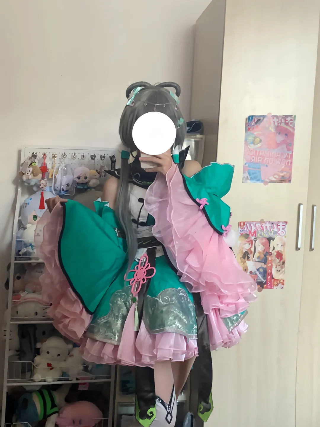 洛天依cos, 三分妄想, cosplay穿搭, 试衣分享, 国风设计 - 第3张