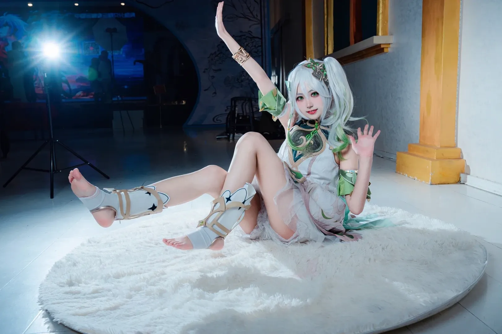 原神, 纳西妲cos, 漫展返图, 草神, cosplay摄影 - 第1张