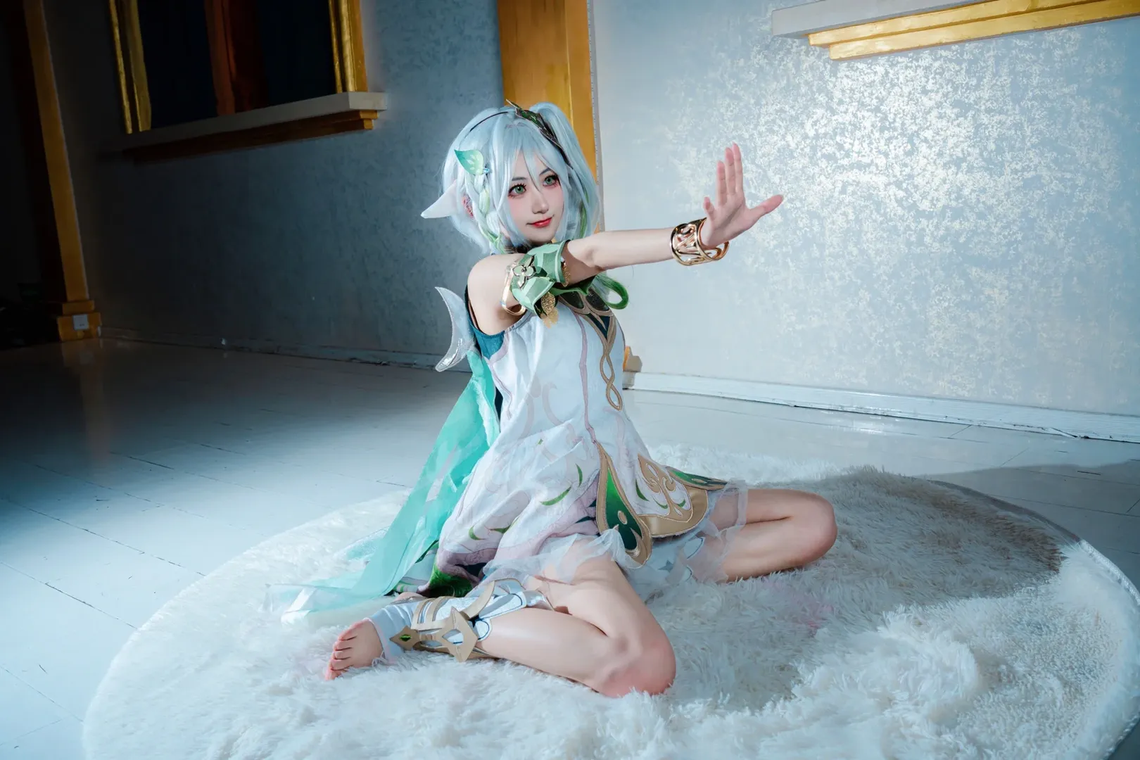 原神, 纳西妲cos, 漫展返图, 草神, cosplay摄影 - 第3张