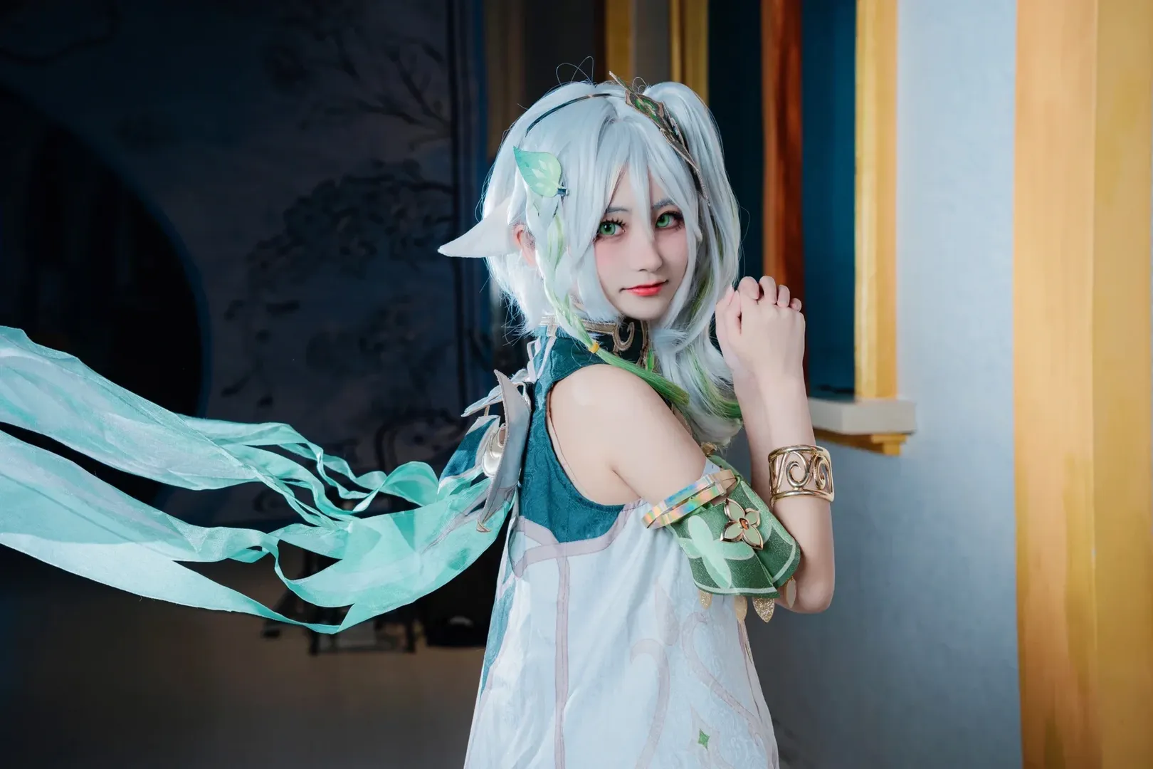 原神, 纳西妲cos, 漫展返图, 草神, cosplay摄影 - 第7张