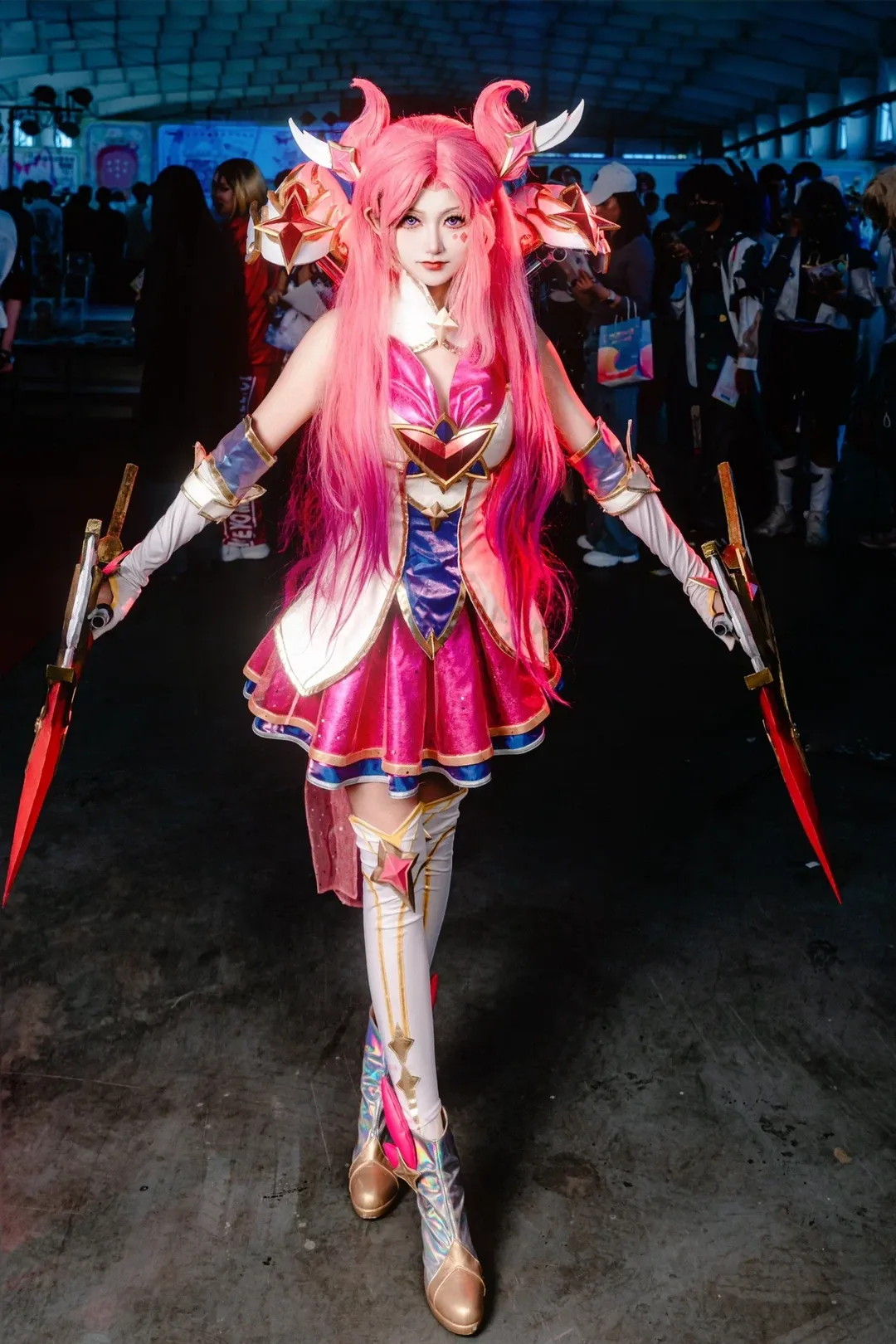 漫展摄影, 英雄联盟, 卡莎cos, 星之守护者萨勒芬妮cos, LOL - 第1张
