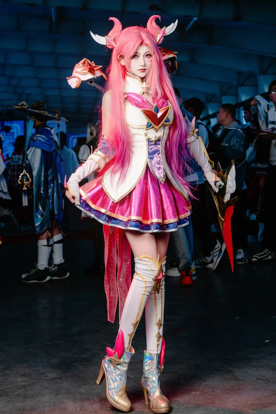 漫展摄影, 英雄联盟, 卡莎cos, 星之守护者萨勒芬妮cos, LOL - 第3张