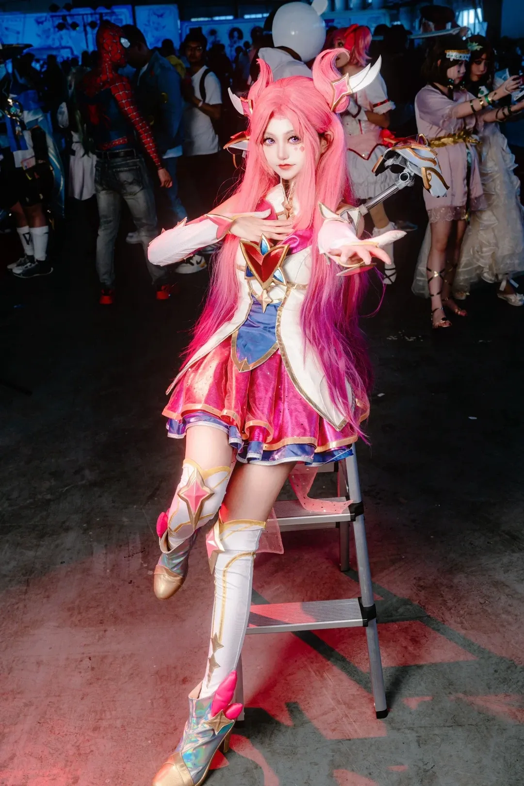 漫展摄影, 英雄联盟, 卡莎cos, 星之守护者萨勒芬妮cos, LOL - 第7张