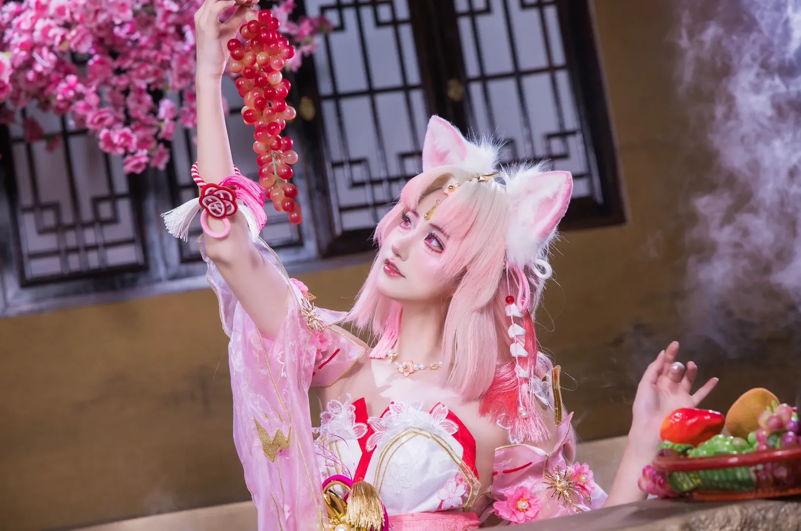 二次元摄影, 永劫无间, cosplay正片, 胡桃cos, 樱云天女 - 第2张