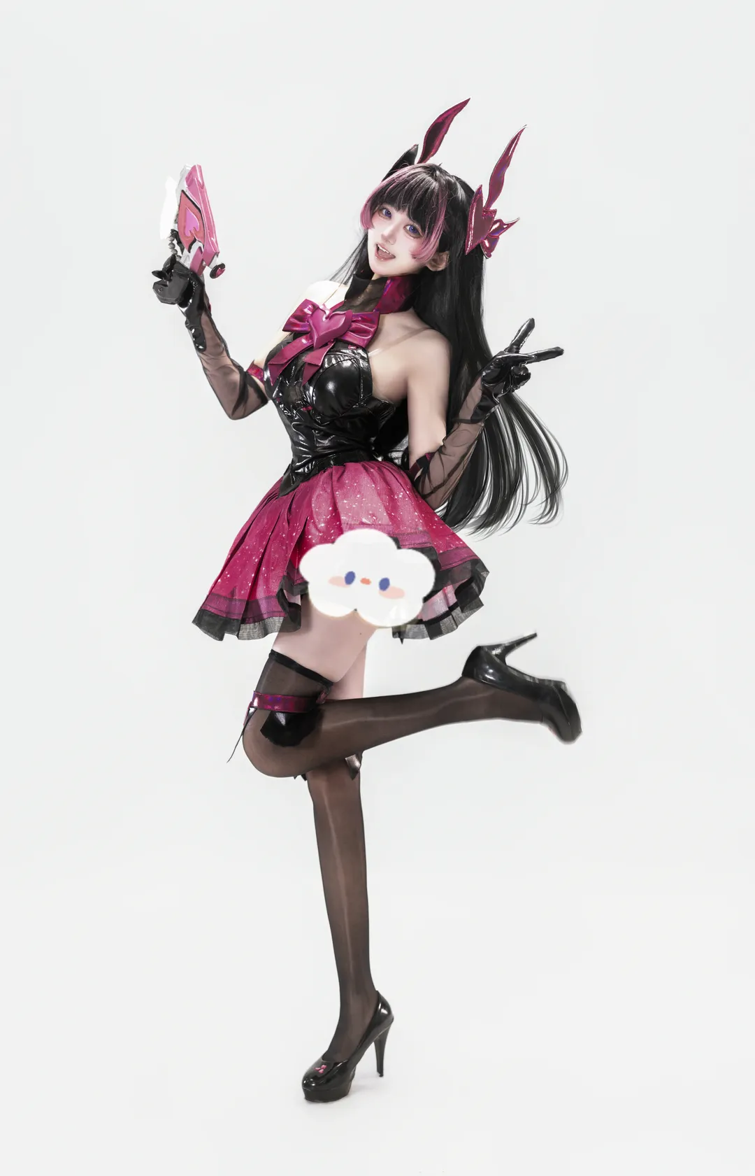 长春约拍, 守望先锋, 白棚摄影, D.VA cos, 魔法少女D.VA - 第3张