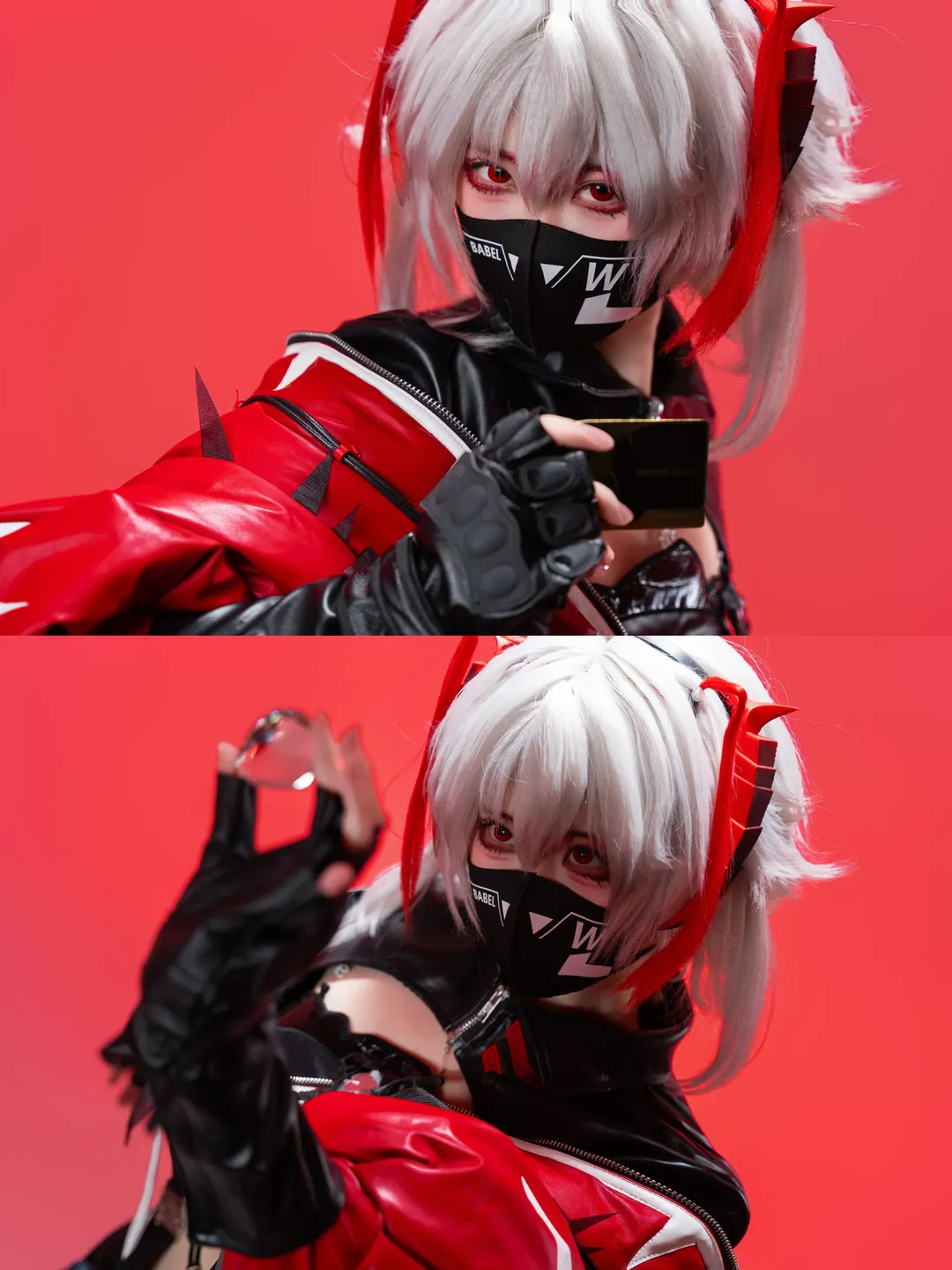 Anime-style photography, Mai Xiaowen cosplay, Delta Force, Tactical style cosplay, Dual characters in the same frame - Image 2