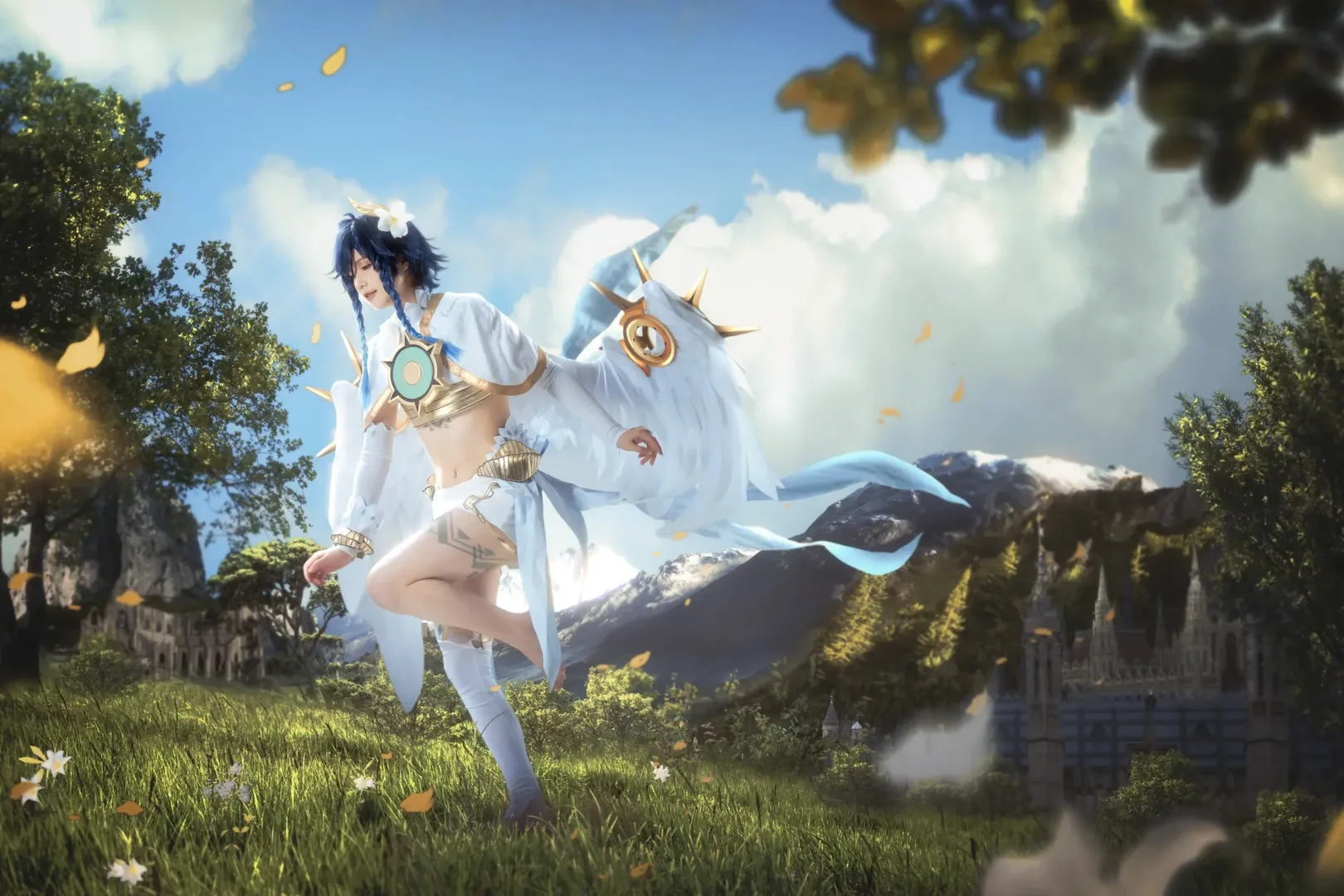 Cosplay, 原神, 温迪cos, 巴巴托斯cos, 风神 - 第4张
