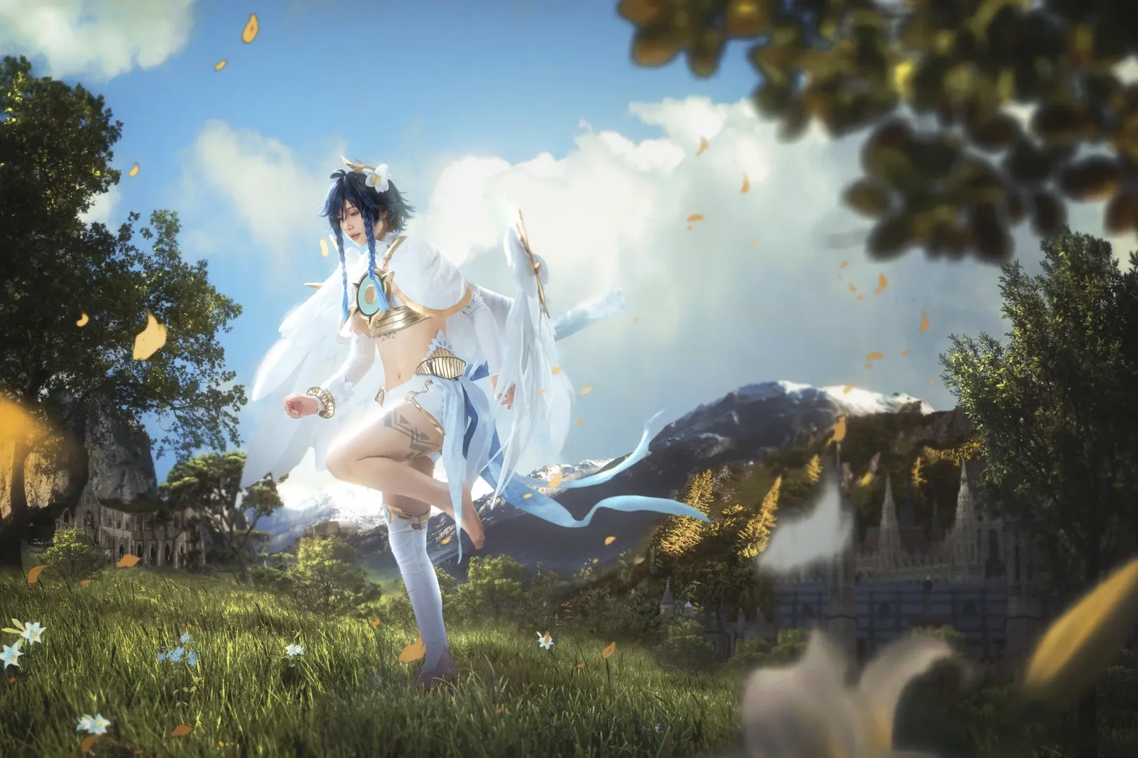 Cosplay, 原神, 温迪cos, 巴巴托斯cos, 风神 - 第5张