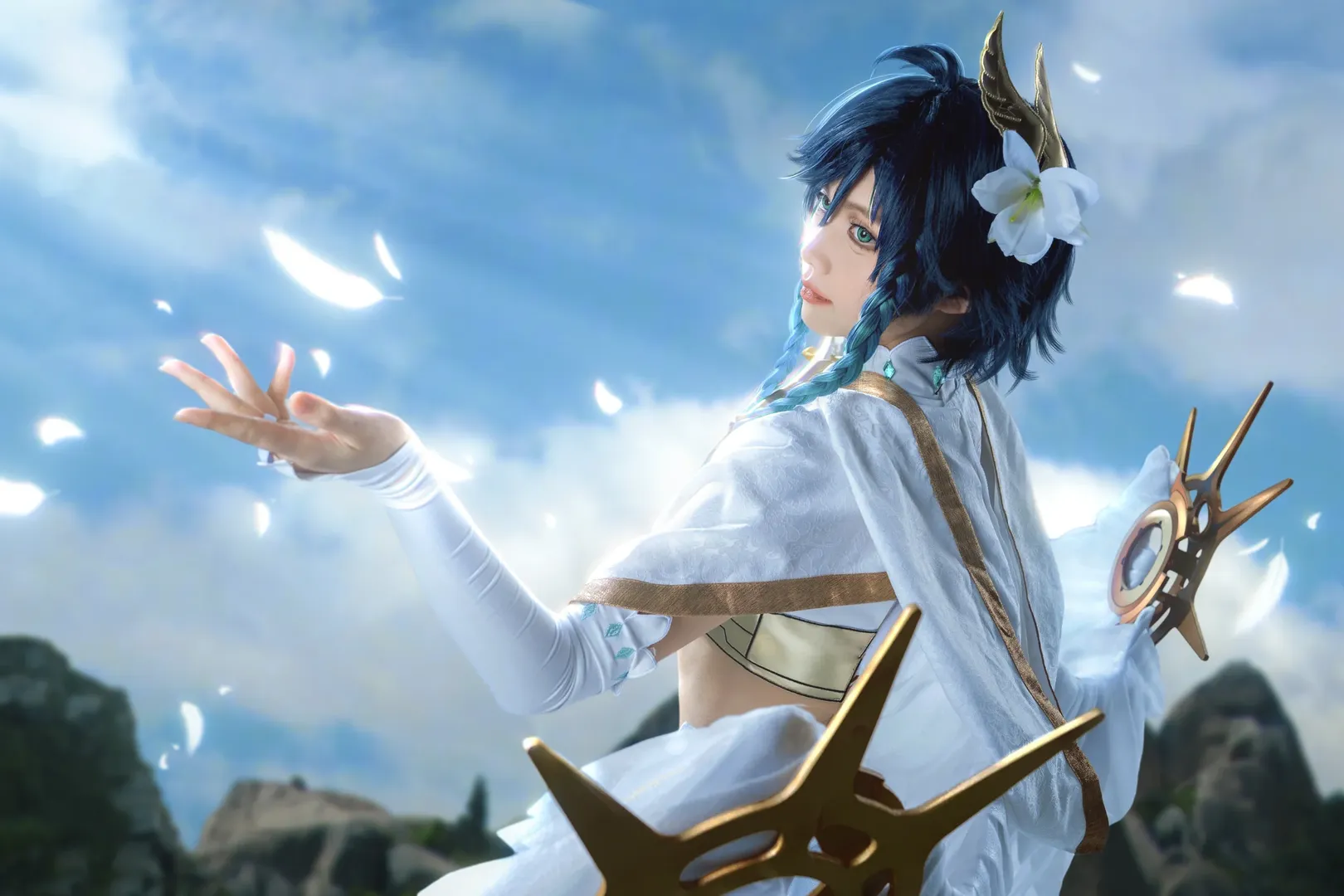Cosplay, 原神, 温迪cos, 巴巴托斯cos, 风神 - 第7张