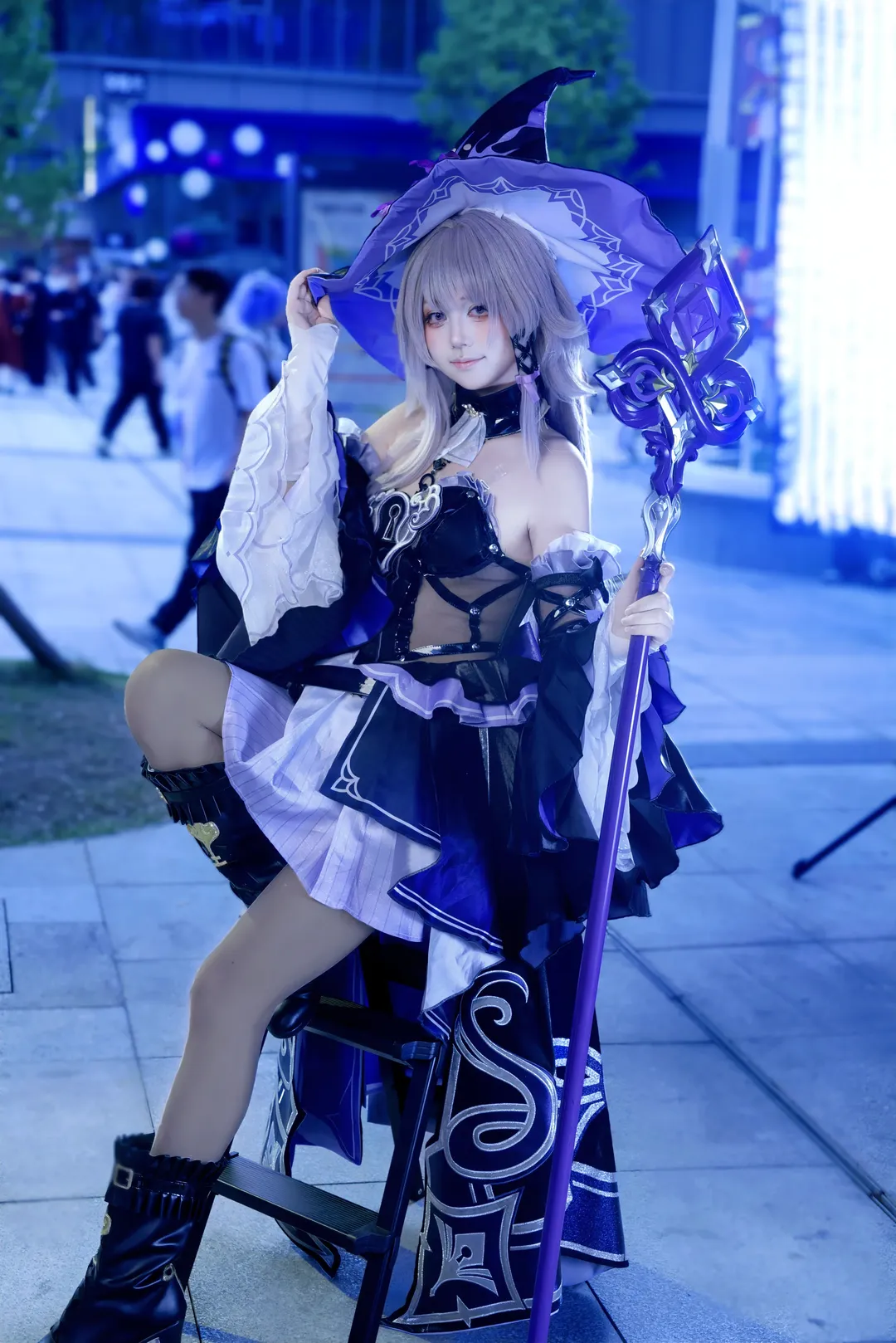 cosplay, 崩壞星穹鐵道, 漫展返圖, 大黑塔cos, 女巫裝扮