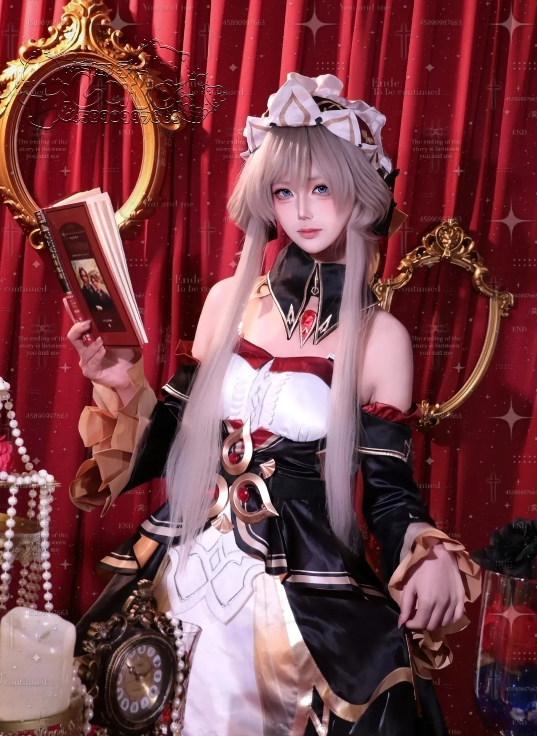 桑多涅cos, 原神, cosplay分享, 愚人众cos, 执行官cos - 第1张