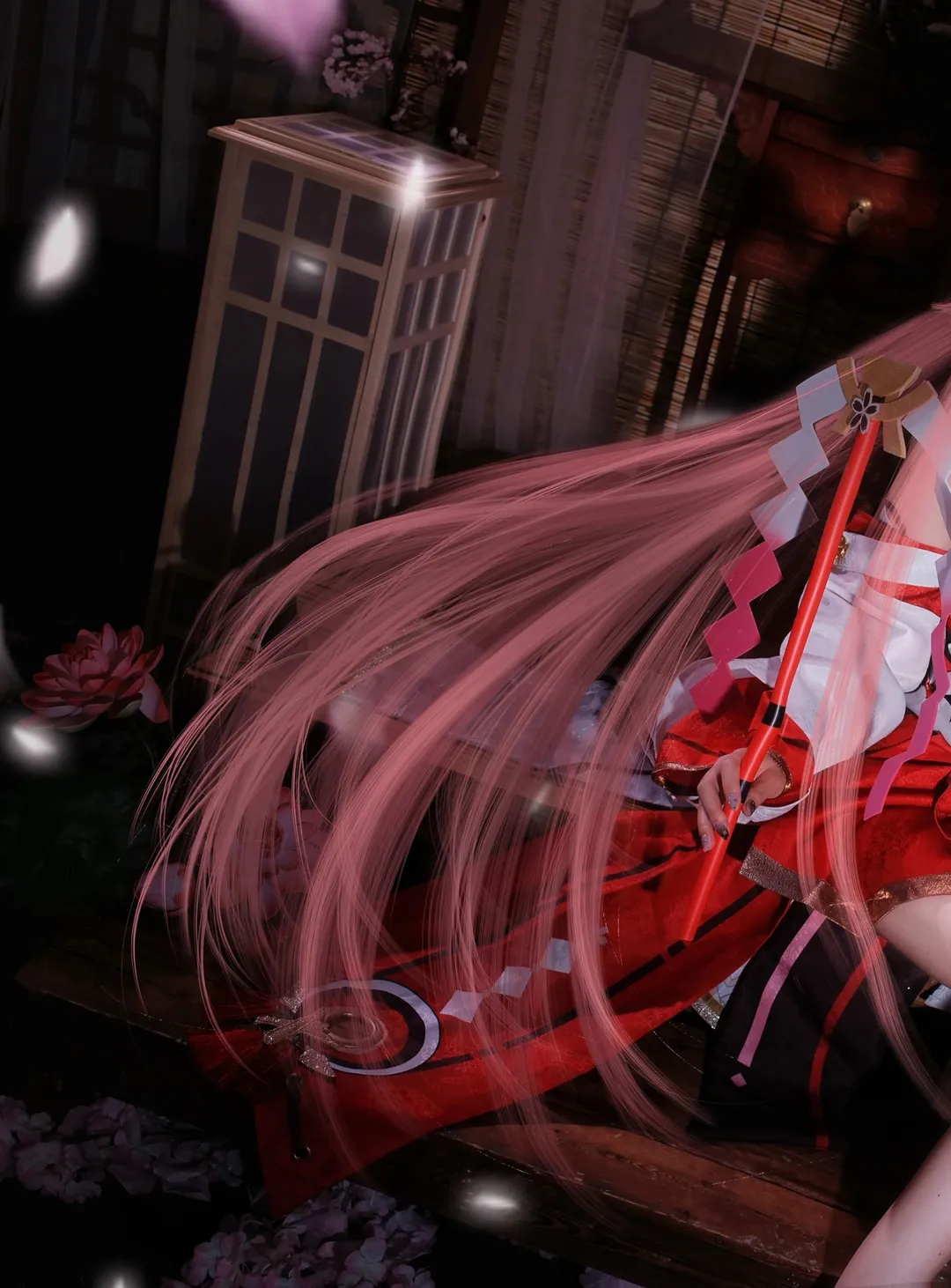 原神, 二次元摄影, 八重神子cos, cosplay分享, 日式和风 - 第1张