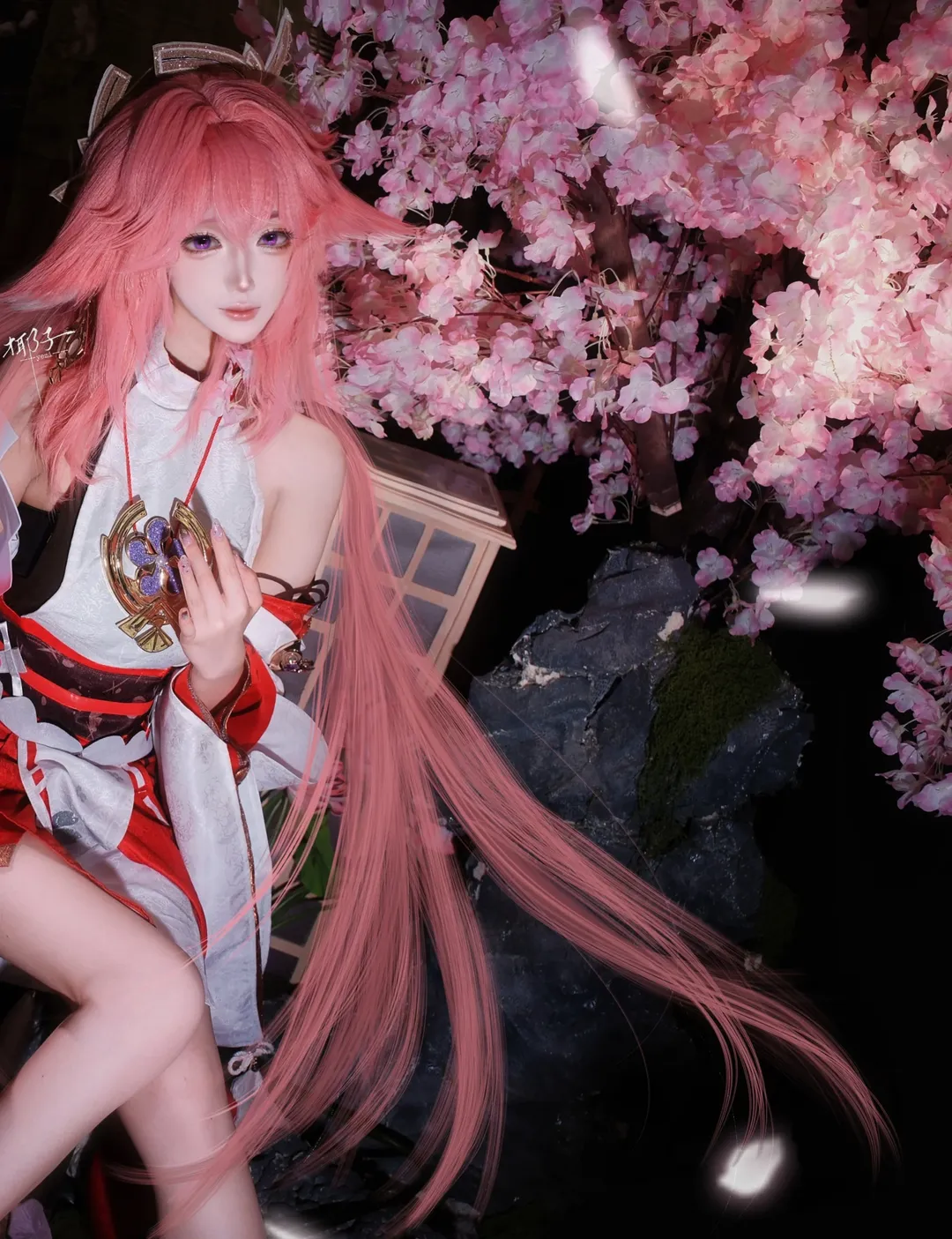 原神, 二次元摄影, 八重神子cos, cosplay分享, 日式和风 - 第2张