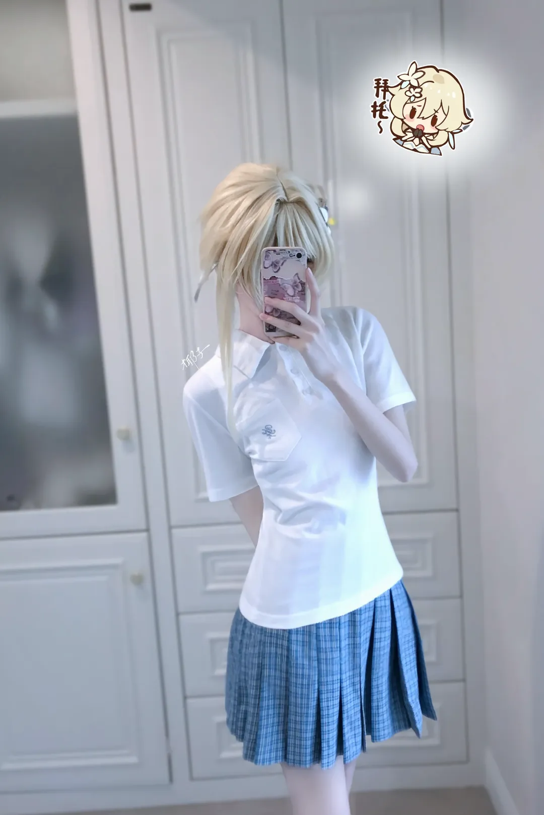 原神, 私设cos, 荧cos, 金发少女, cosplay穿搭 - 第2张