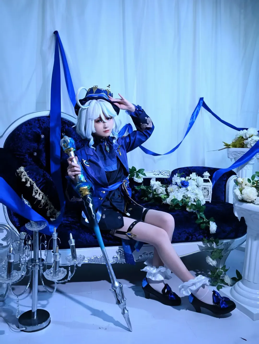 角色扮演, 原神, 芙宁娜cos, cosplay摄影, 二次元日常