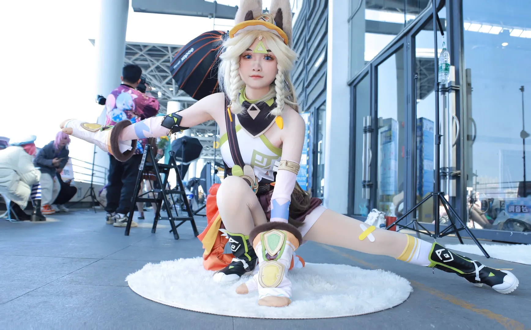 原神, 漫展场照, cosplay日常, 二次元穿搭, 卡齐娜cos - 第1张