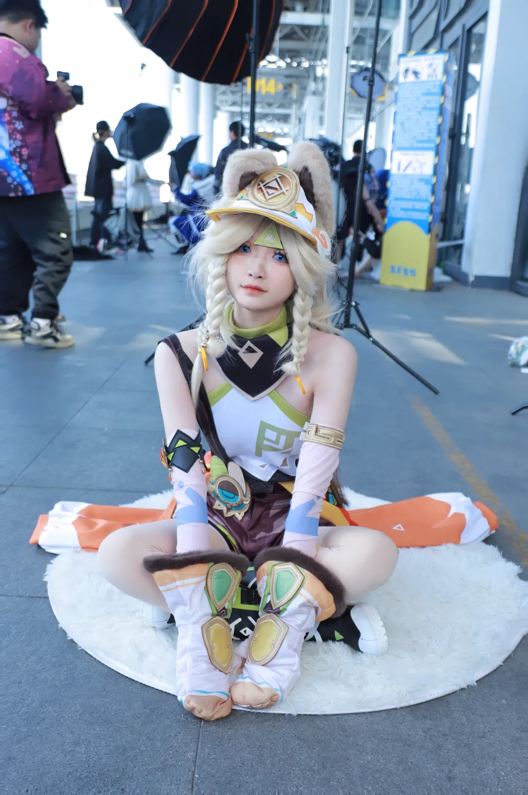 原神, 漫展场照, cosplay日常, 二次元穿搭, 卡齐娜cos