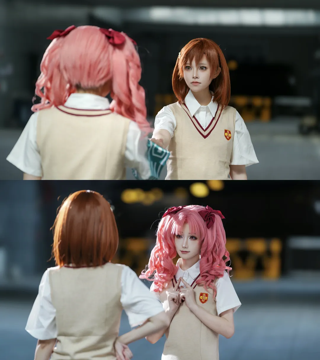 cosplay摄影, 二次元校园, 某科学的超电磁炮, 御坂美琴cos, 黑琴cos - 第3张