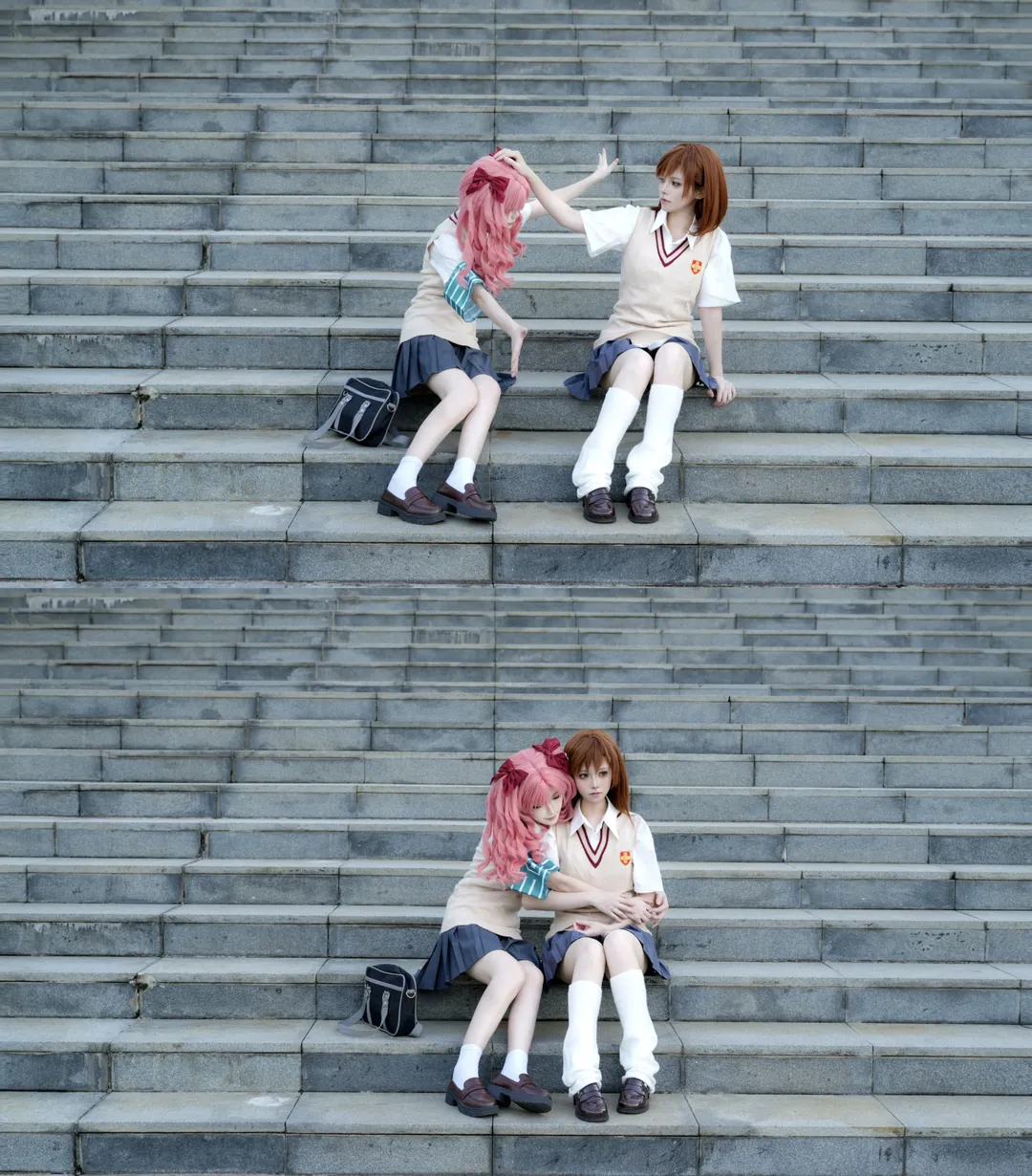 cosplay摄影, 二次元校园, 某科学的超电磁炮, 御坂美琴cos, 黑琴cos - 第5张